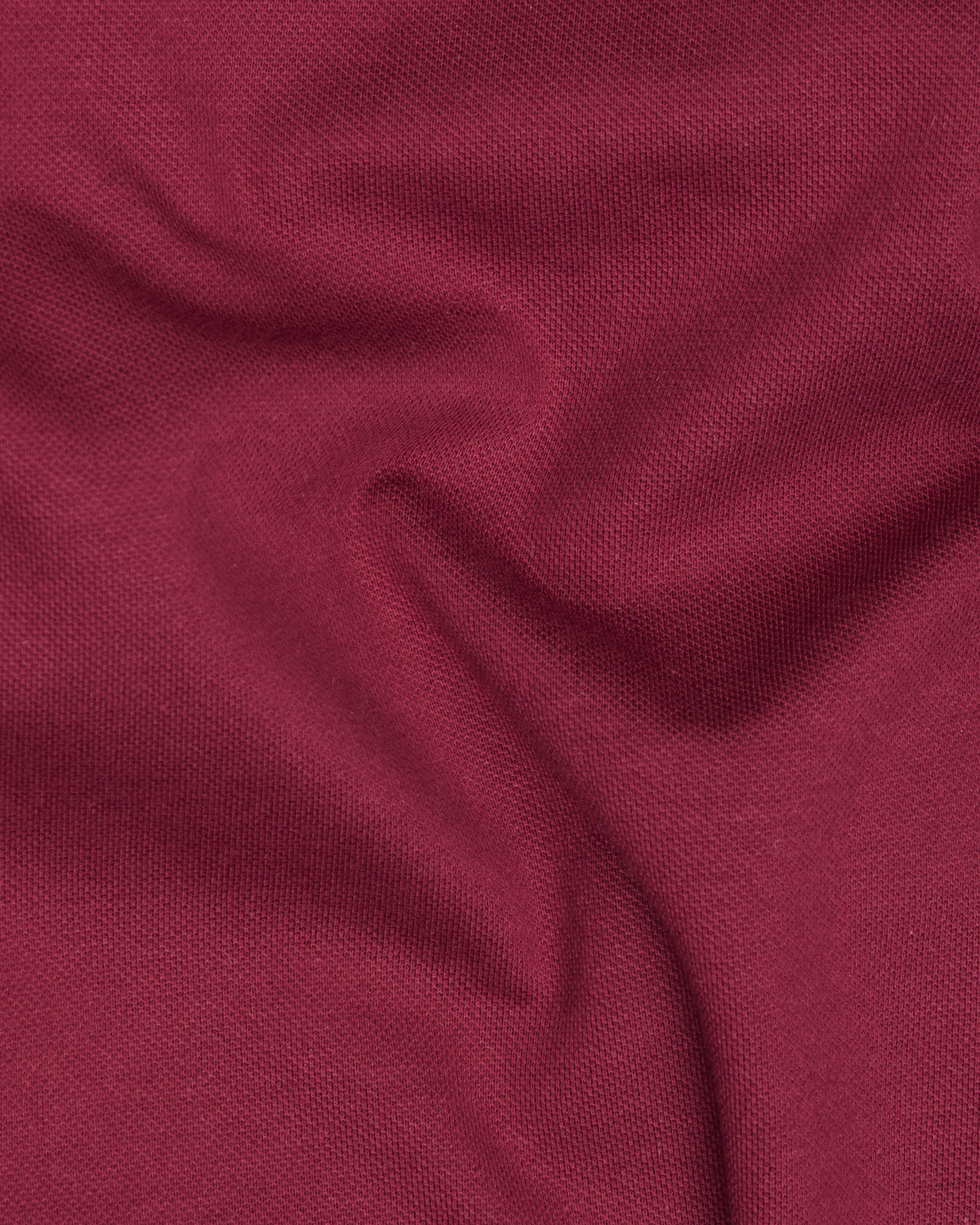 Cordovan Maroon Organic Cotton Mercerised Pique Polo TS860-S, TS860-M, TS860-L, TS860-XL, TS860-XXL