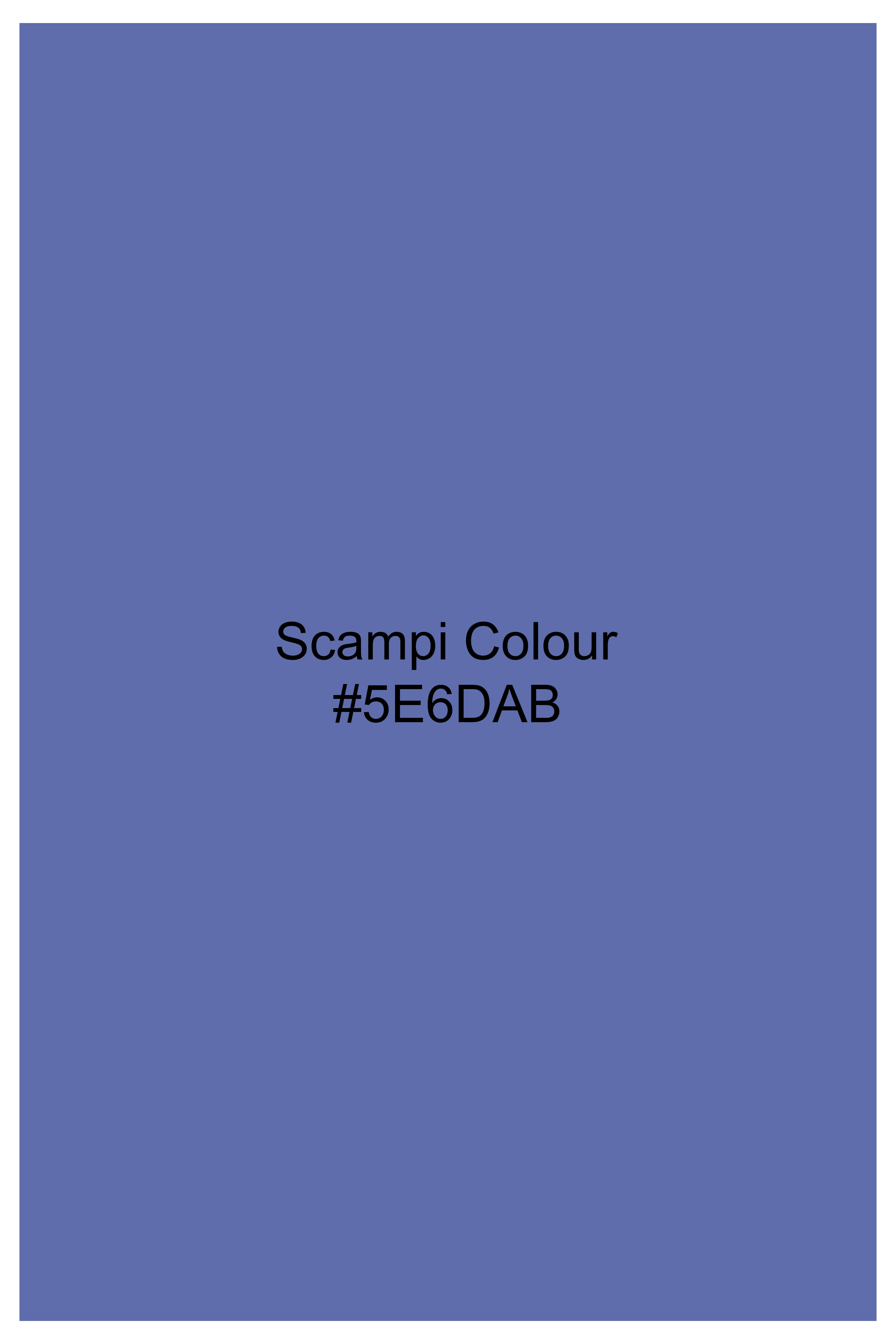 Scampi Blue Premium Cotton Jersey T-Shirt TS902-S, TS902-M, TS902-L, TS902-XL, TS902-XXL