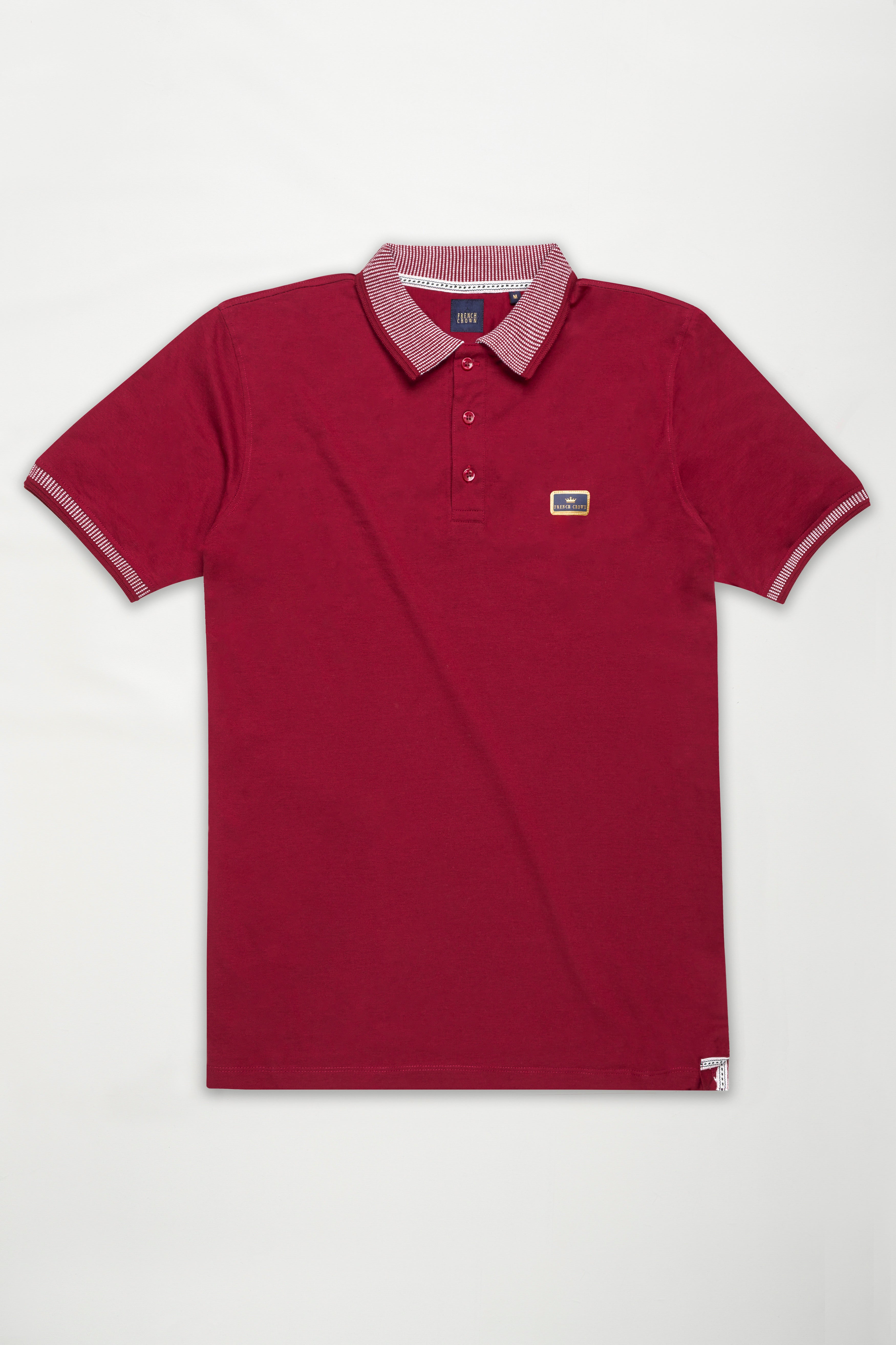 Persian Plum Red Premium Cotton Pique Polo TS933-S, TS933-M, TS933-L, TS933-XL, TS933-XXL