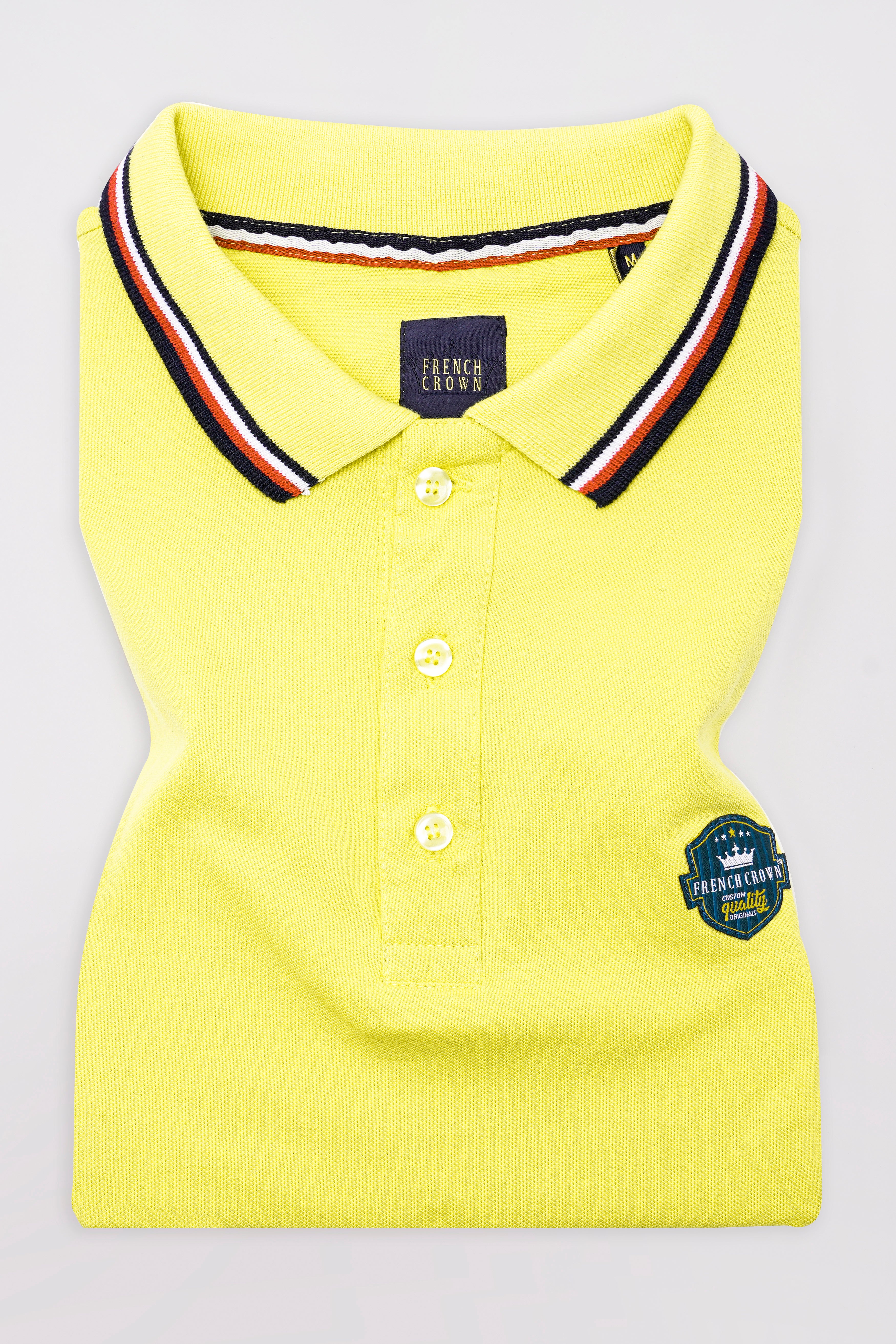 Sahara Sand Yellow Premium Cotton Pique Polo TS936-S, TS936-M, TS936-L, TS936-XL, TS936-XXL