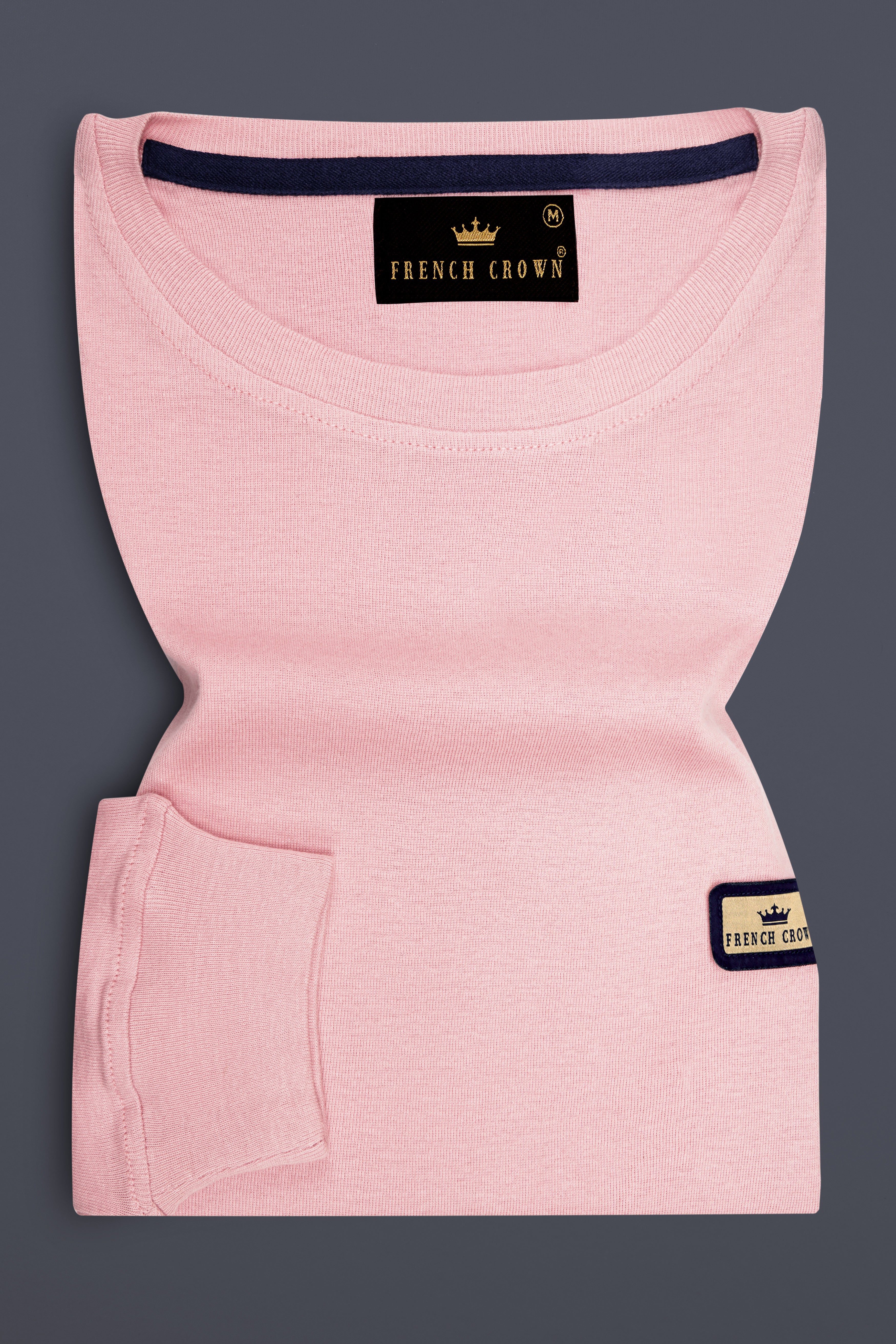 Chantilly Pink Full Sleeve Premium Cotton Jersey Sweatshirt