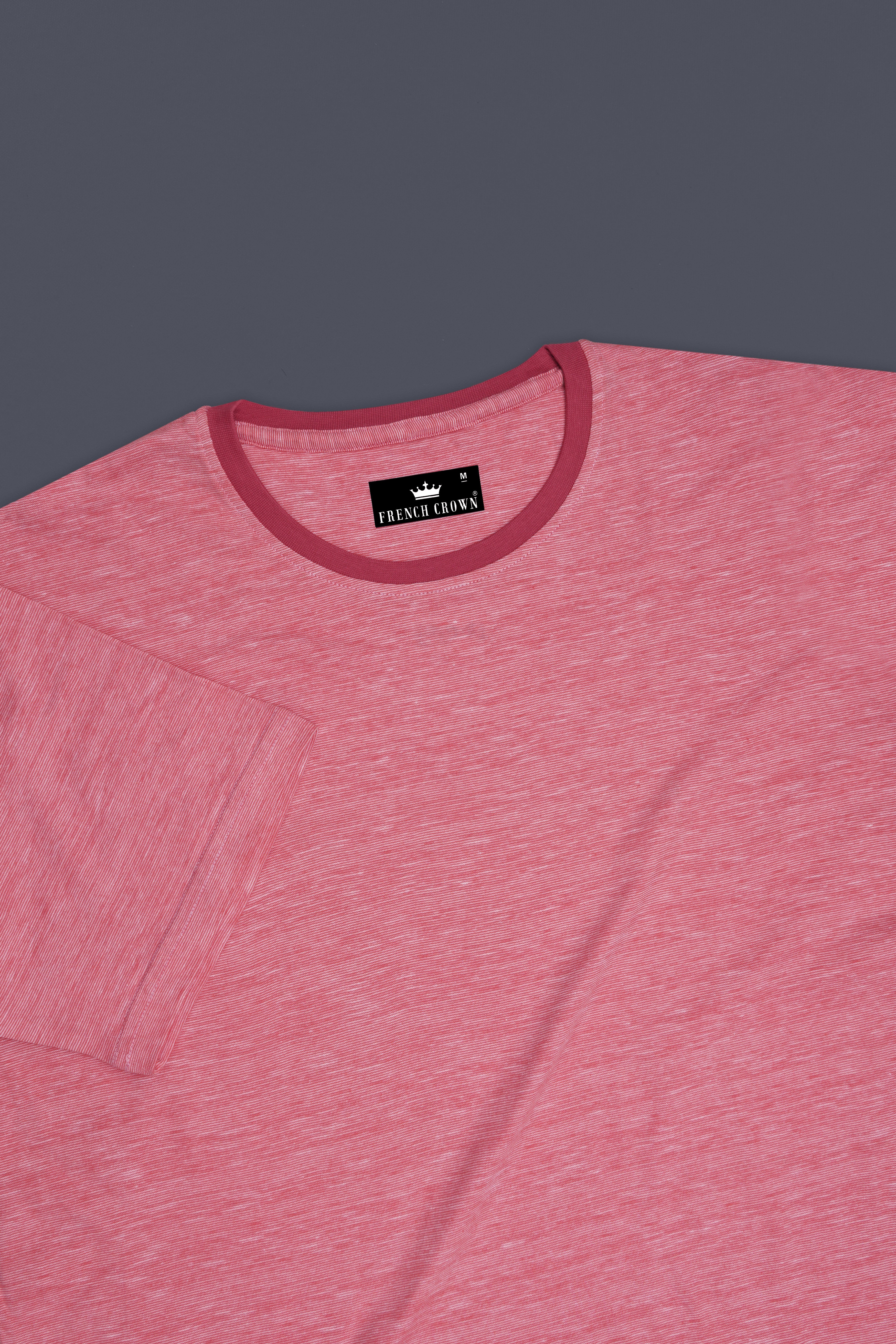Sherbet Pink Premium Cotton T-Shirt