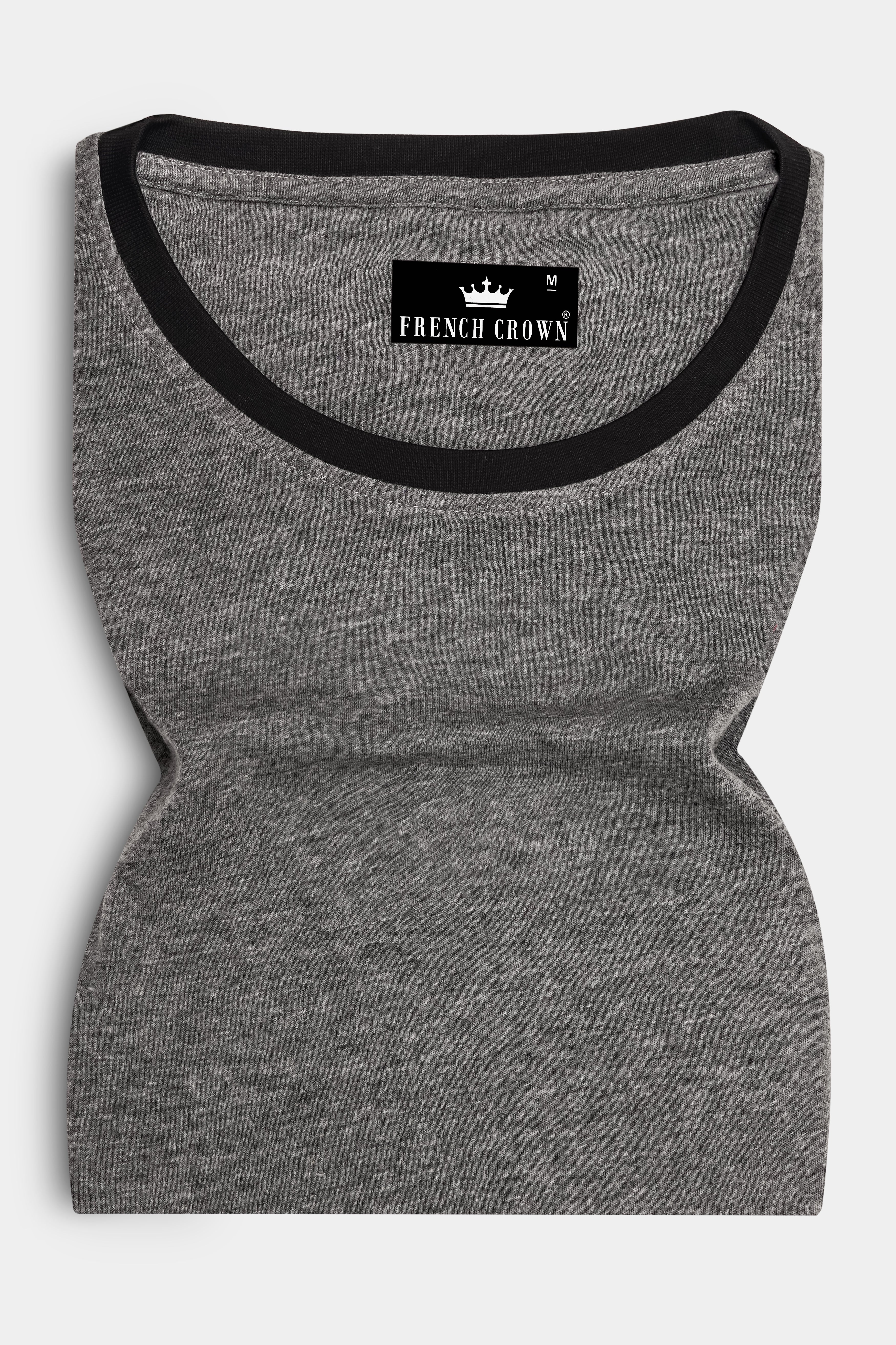 Taupe Gray Premium Cotton Organic T-shirt