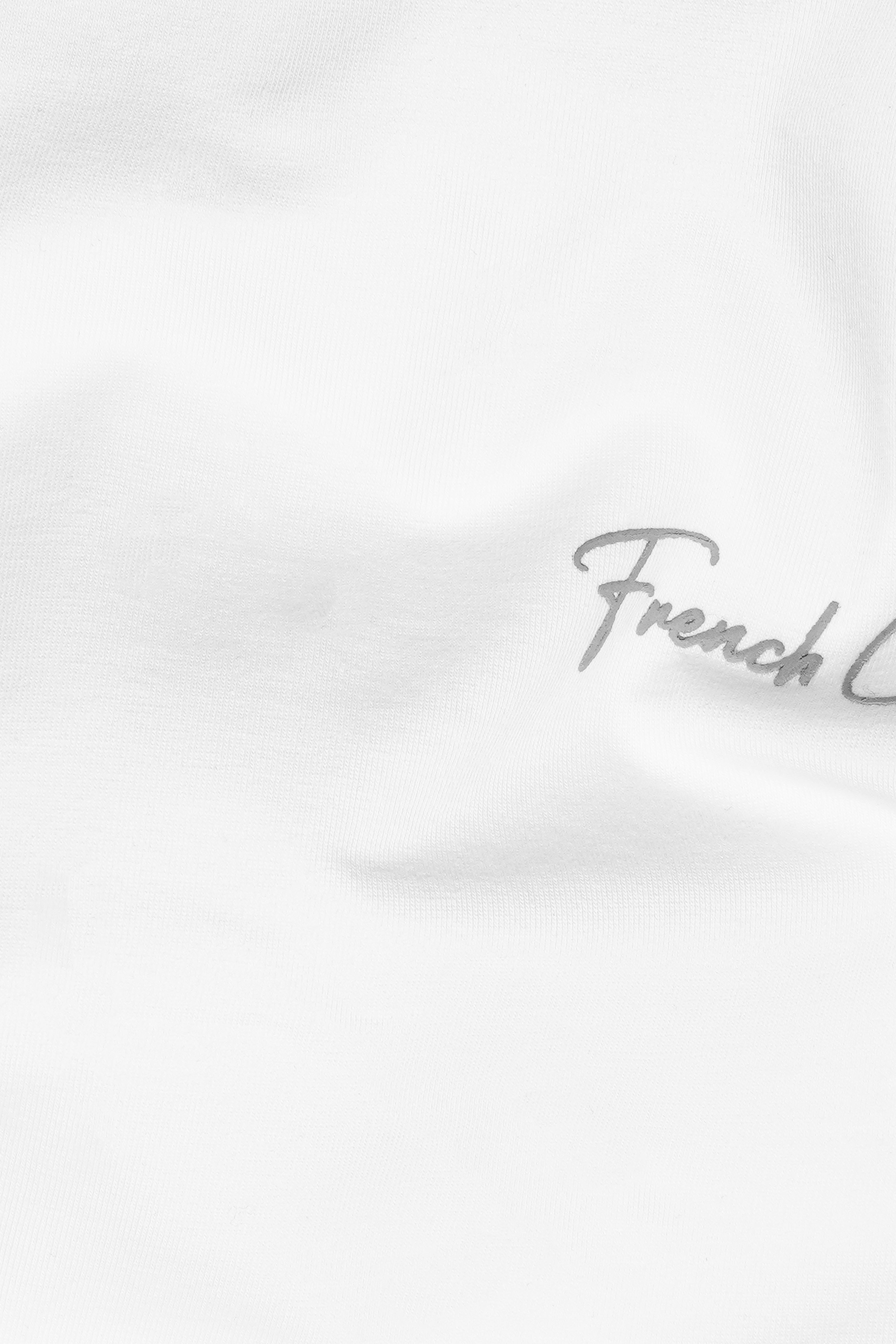 Bright White Premium Cotton T-Shirt