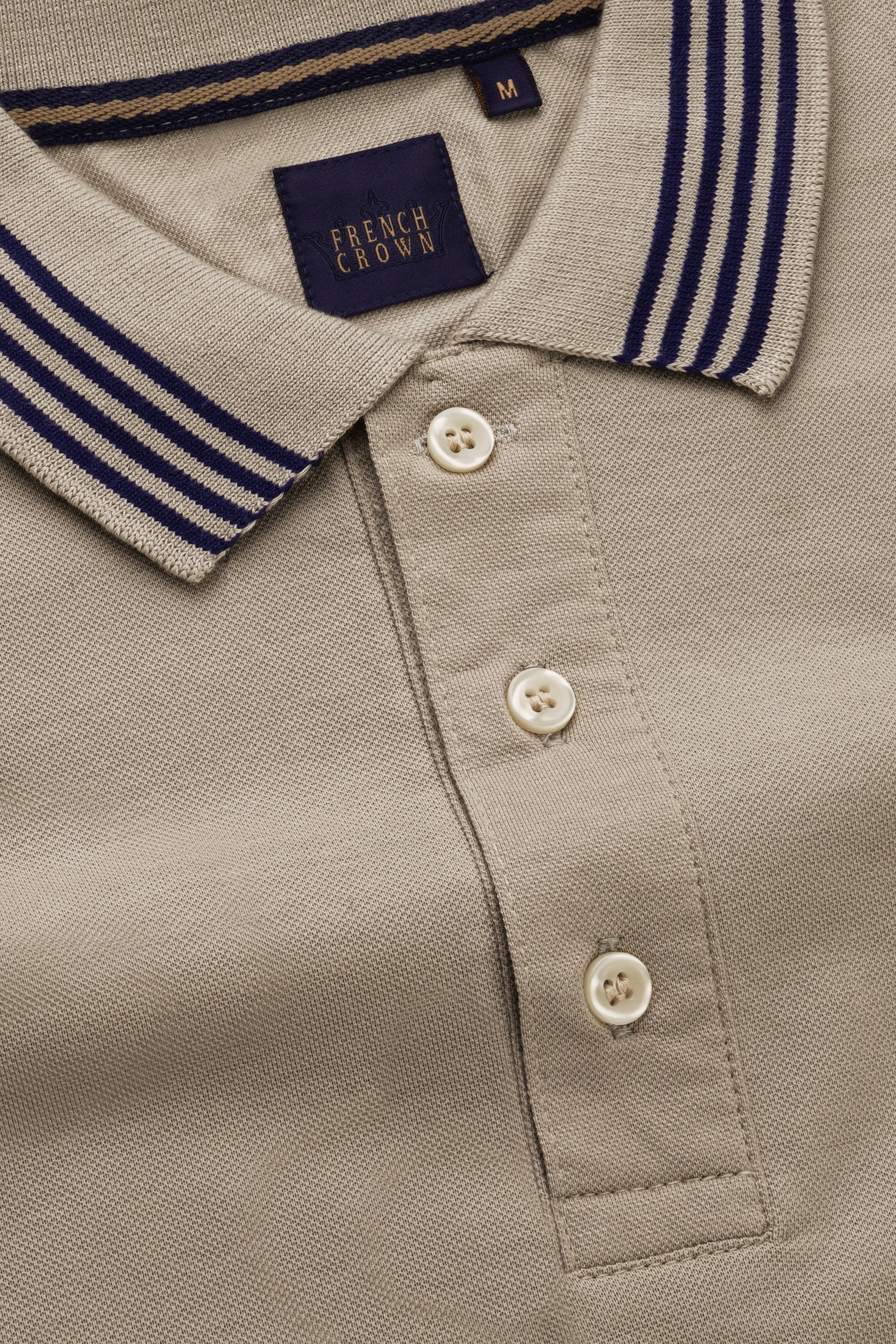 Regnaro-Emperor Brown Premium Cotton Pique Polo