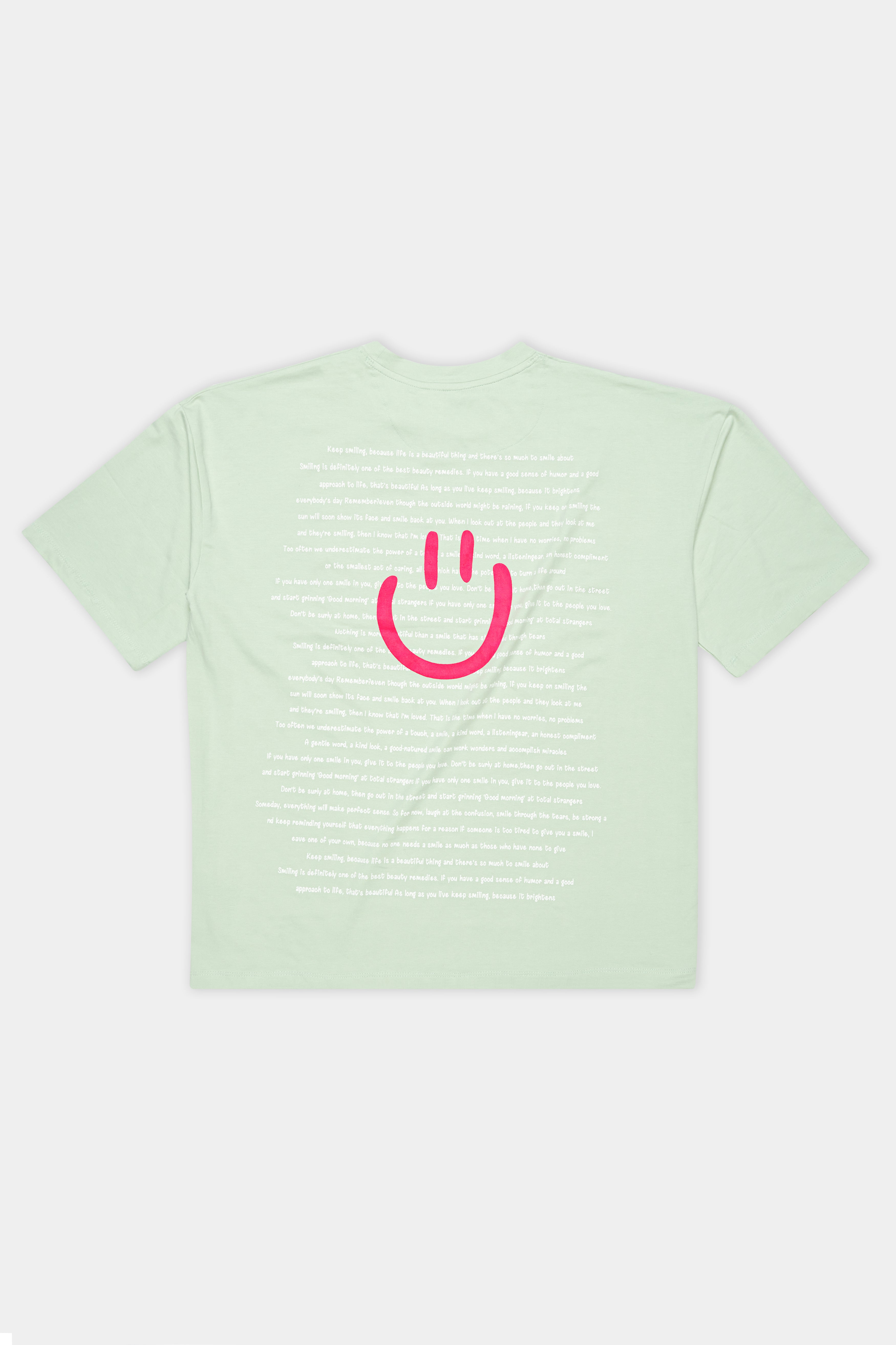 Surf Crest Green Printed Premium Cotton Oversized T-shirt TS954-S, TS954-M, TS954-L, TS954-XL, TS954-XXL