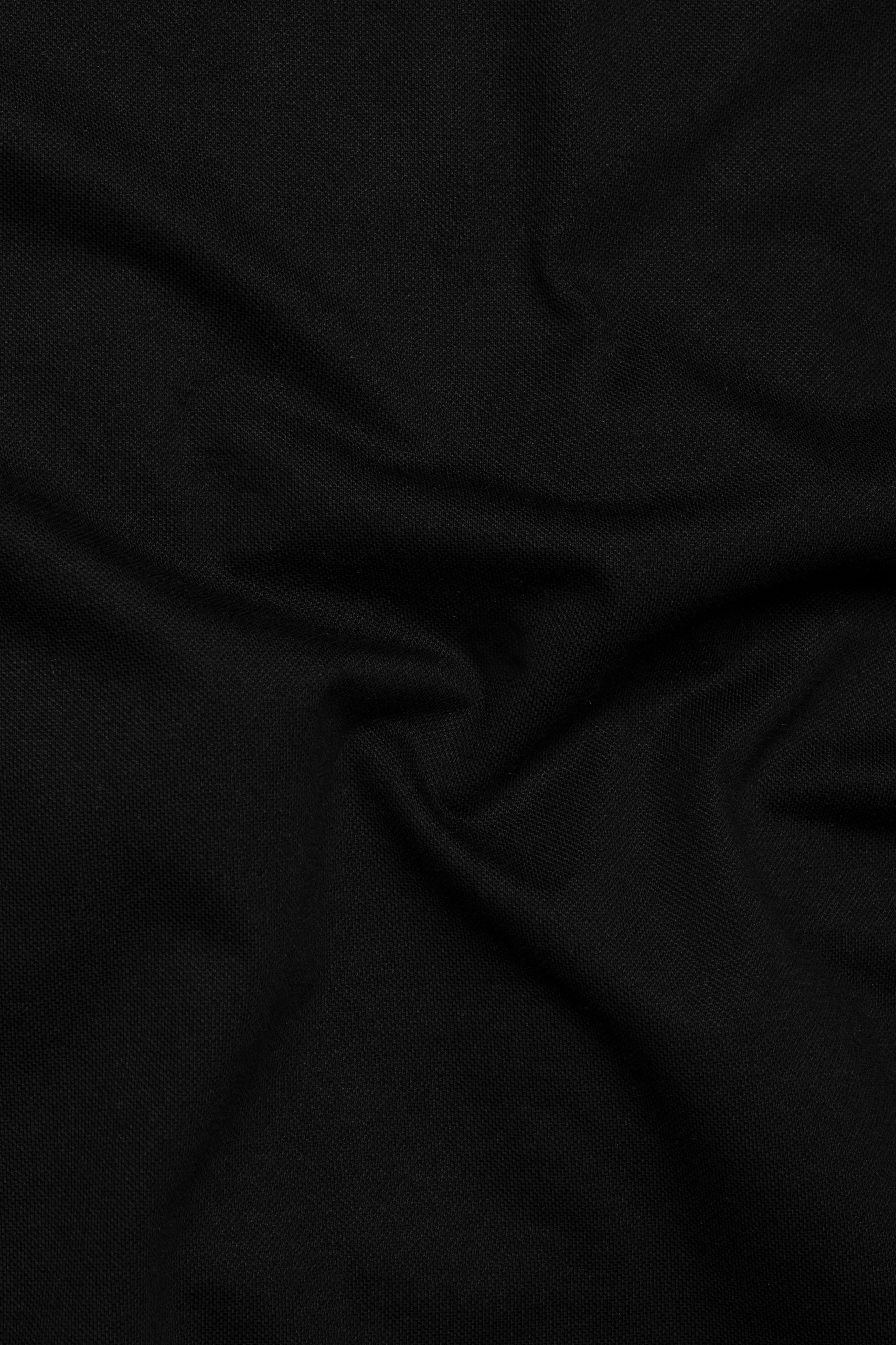 Jade Black Premium Cotton Pique Polo TS973-S, TS973-M, TS973-L, TS973-XL, TS973-XXL