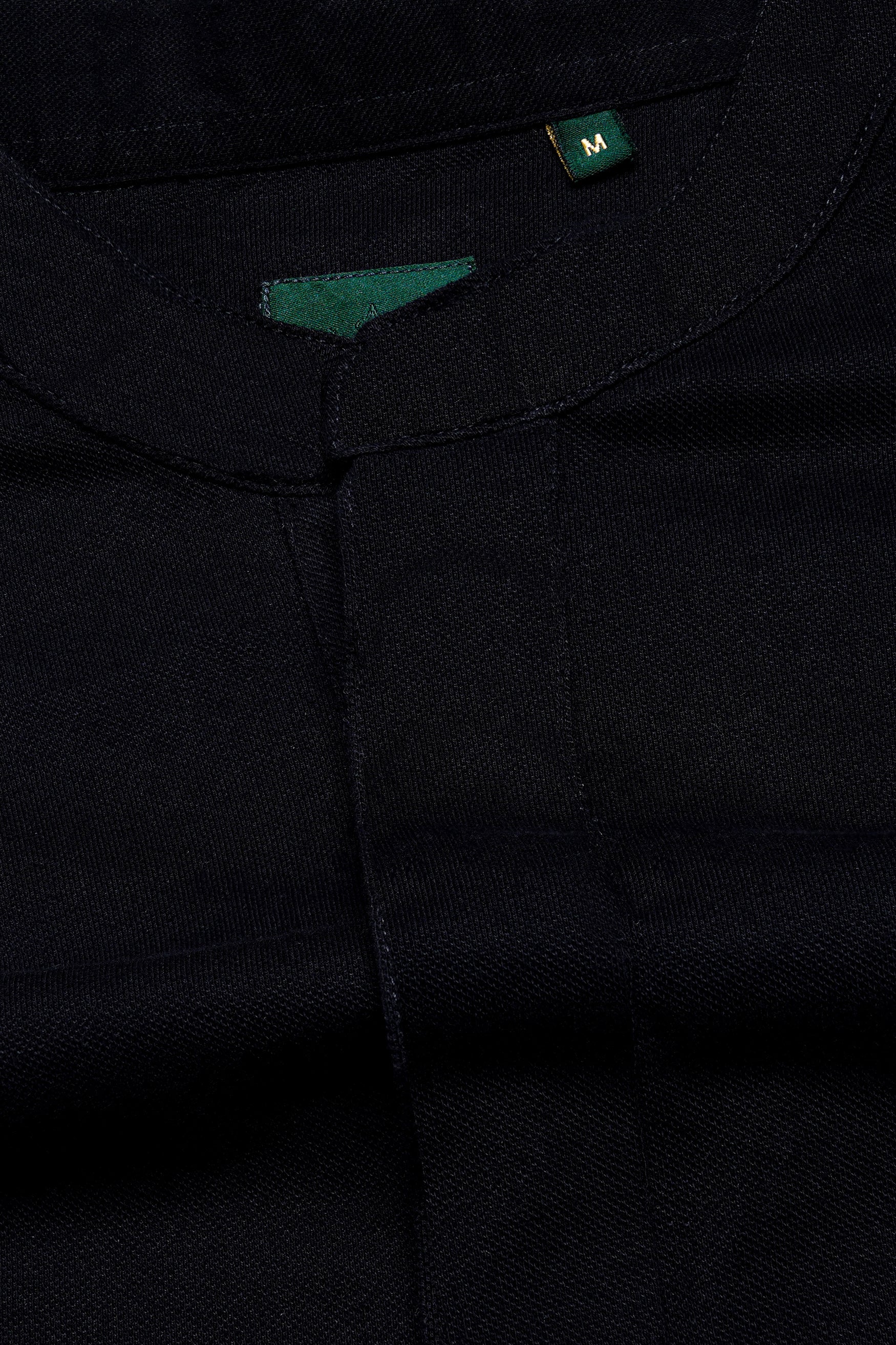Jade Black Premium Cotton Pique Polo TS980-S, TS980-M, TS980-L, TS980-XL, TS980-XXL