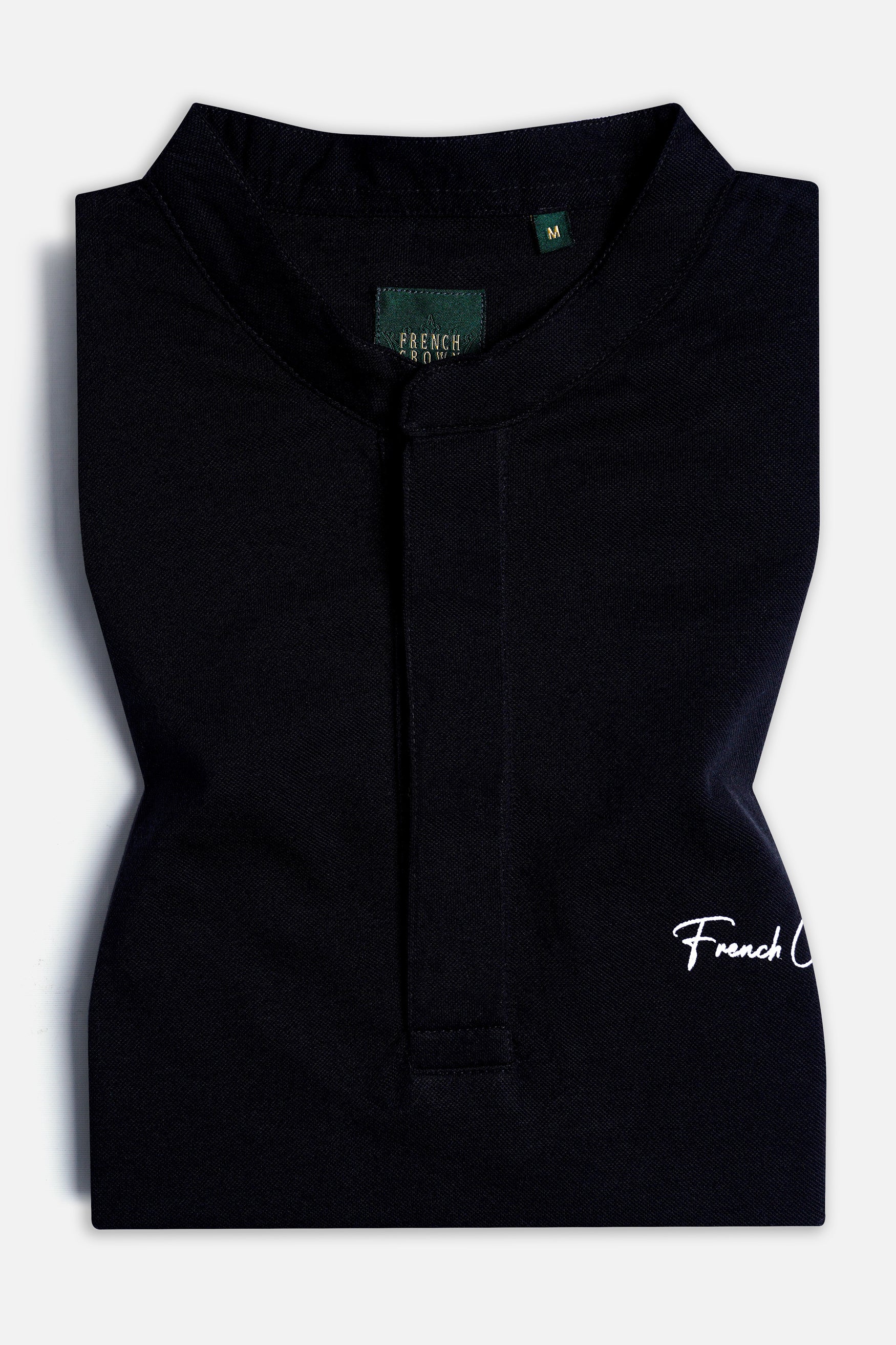 Jade Black Premium Cotton Pique Polo TS980-S, TS980-M, TS980-L, TS980-XL, TS980-XXL