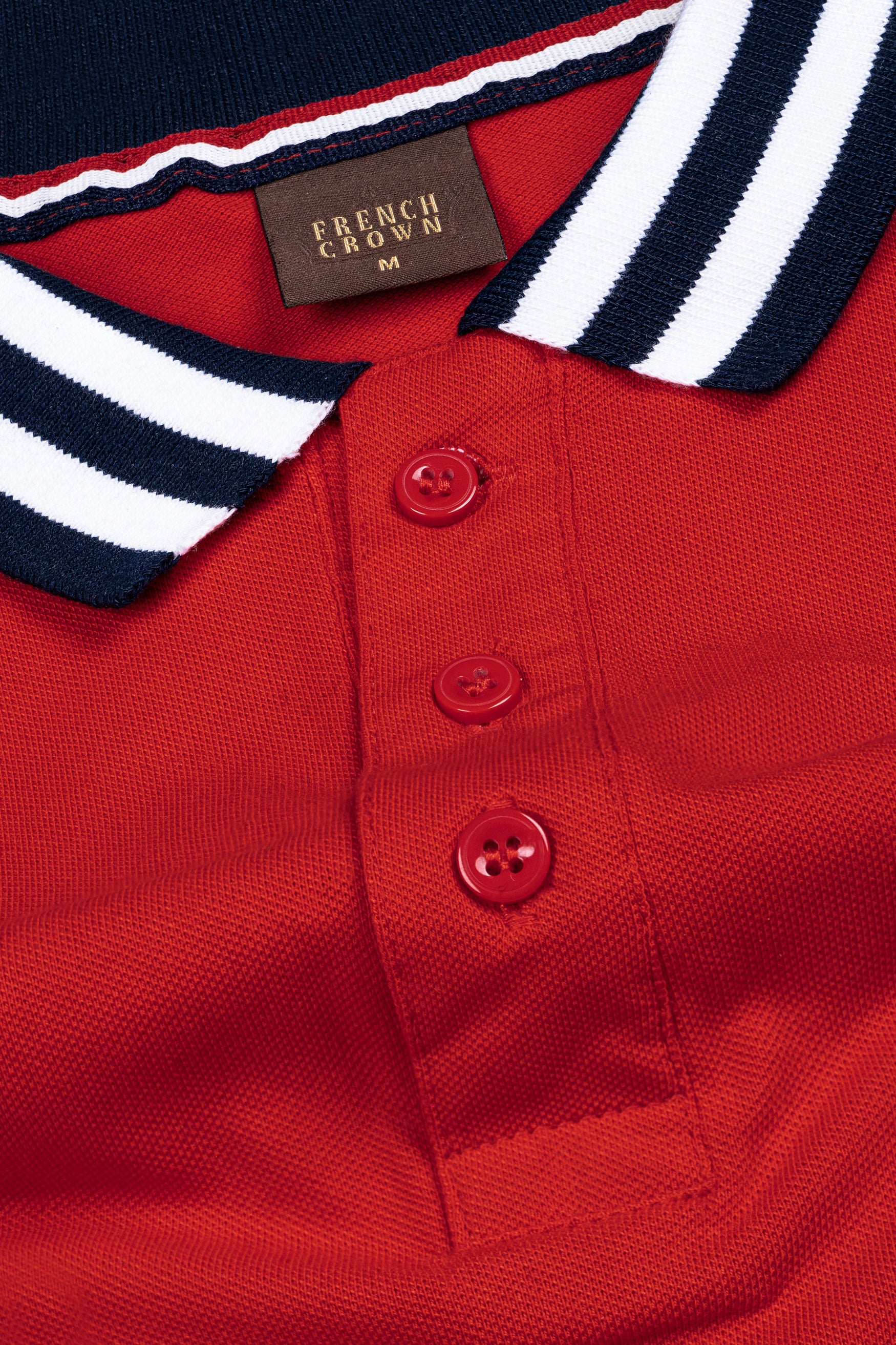 Tamarillo Red And Ebony Blue Premium Cotton Mercerised Pique Polo TS987-S, TS987-M, TS987-L, TS987-XL, TS987-XXL