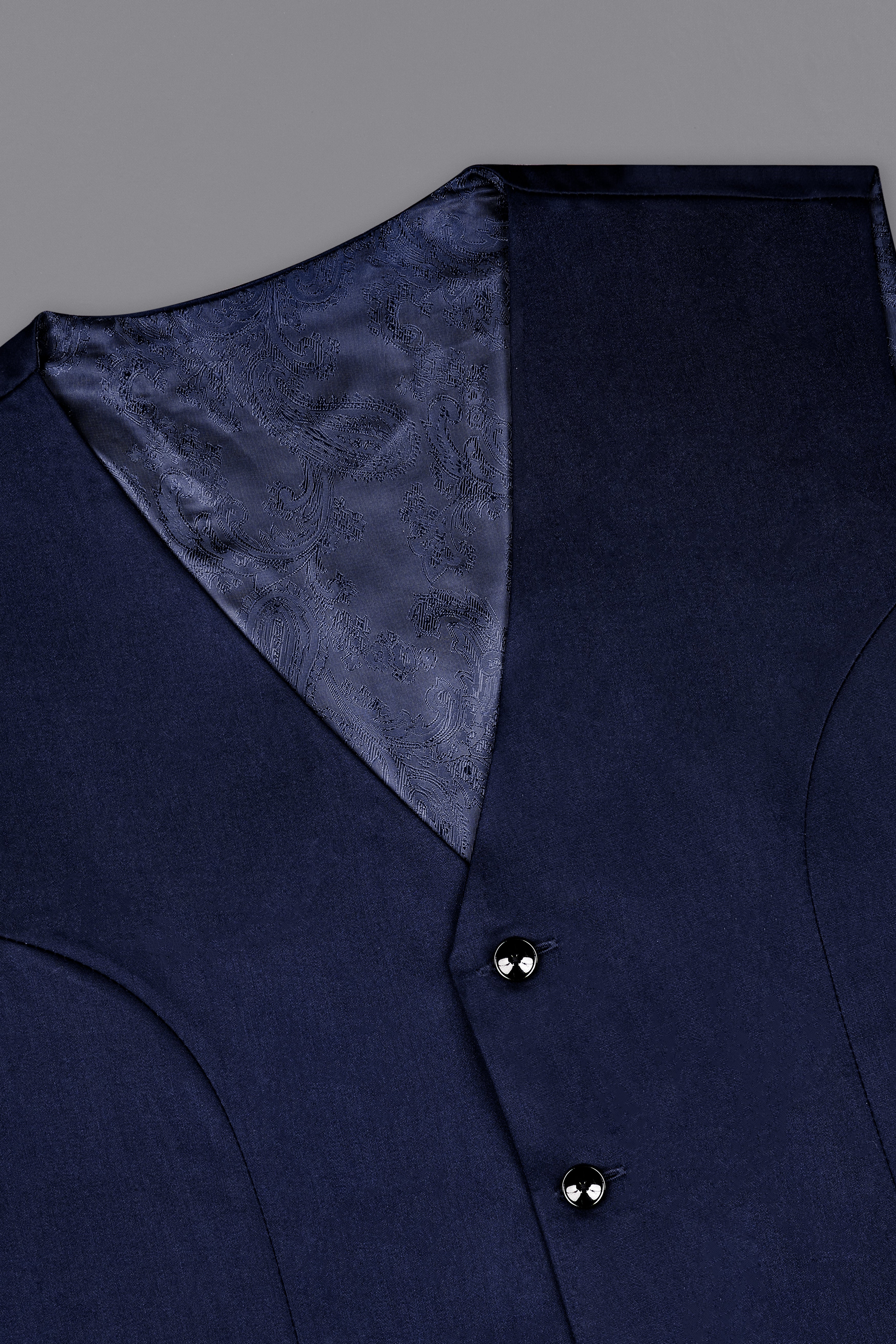 Space Blue Subtle Sheen waistcoat