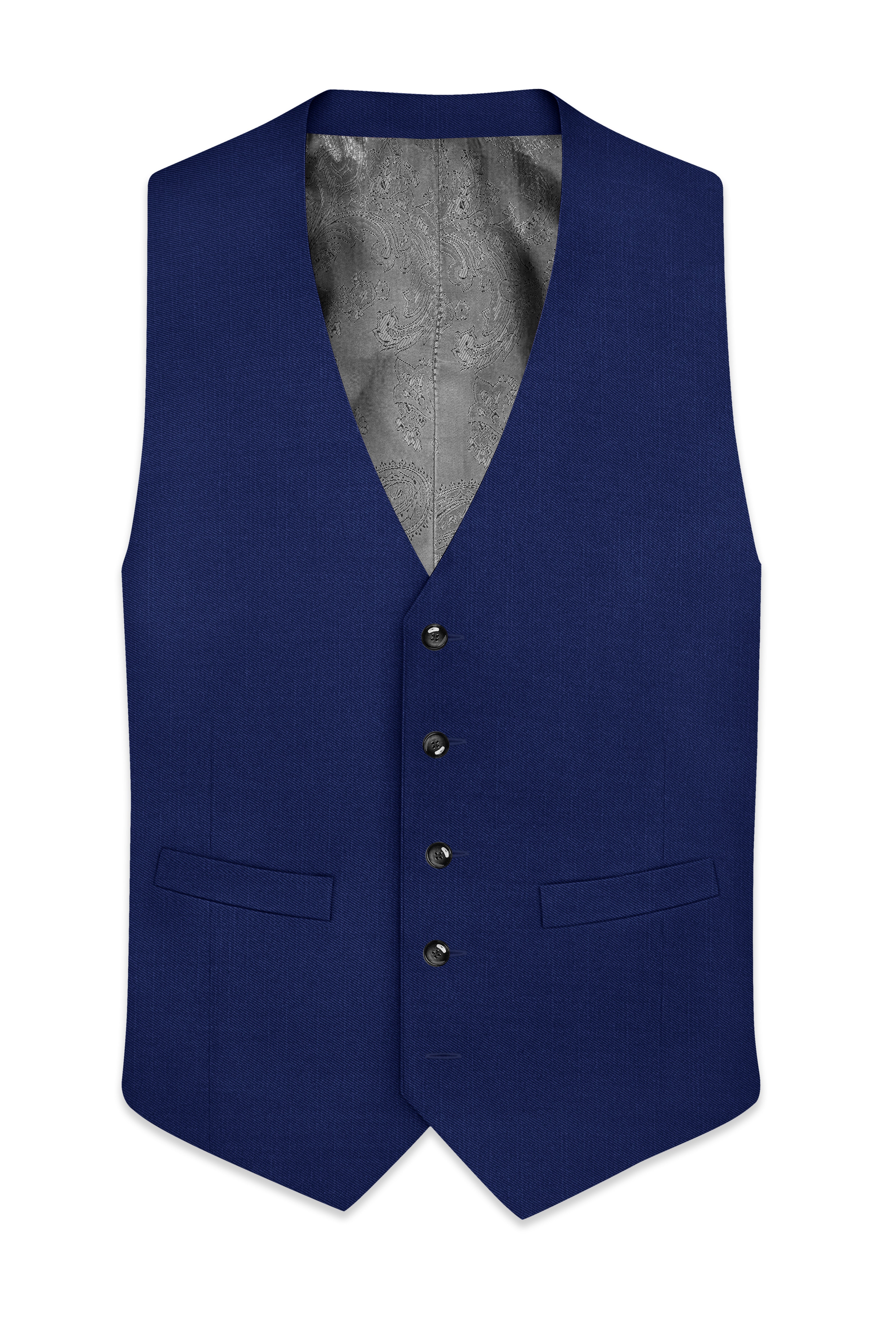 Rhino Blue Stretchable traveler Waistcoat
