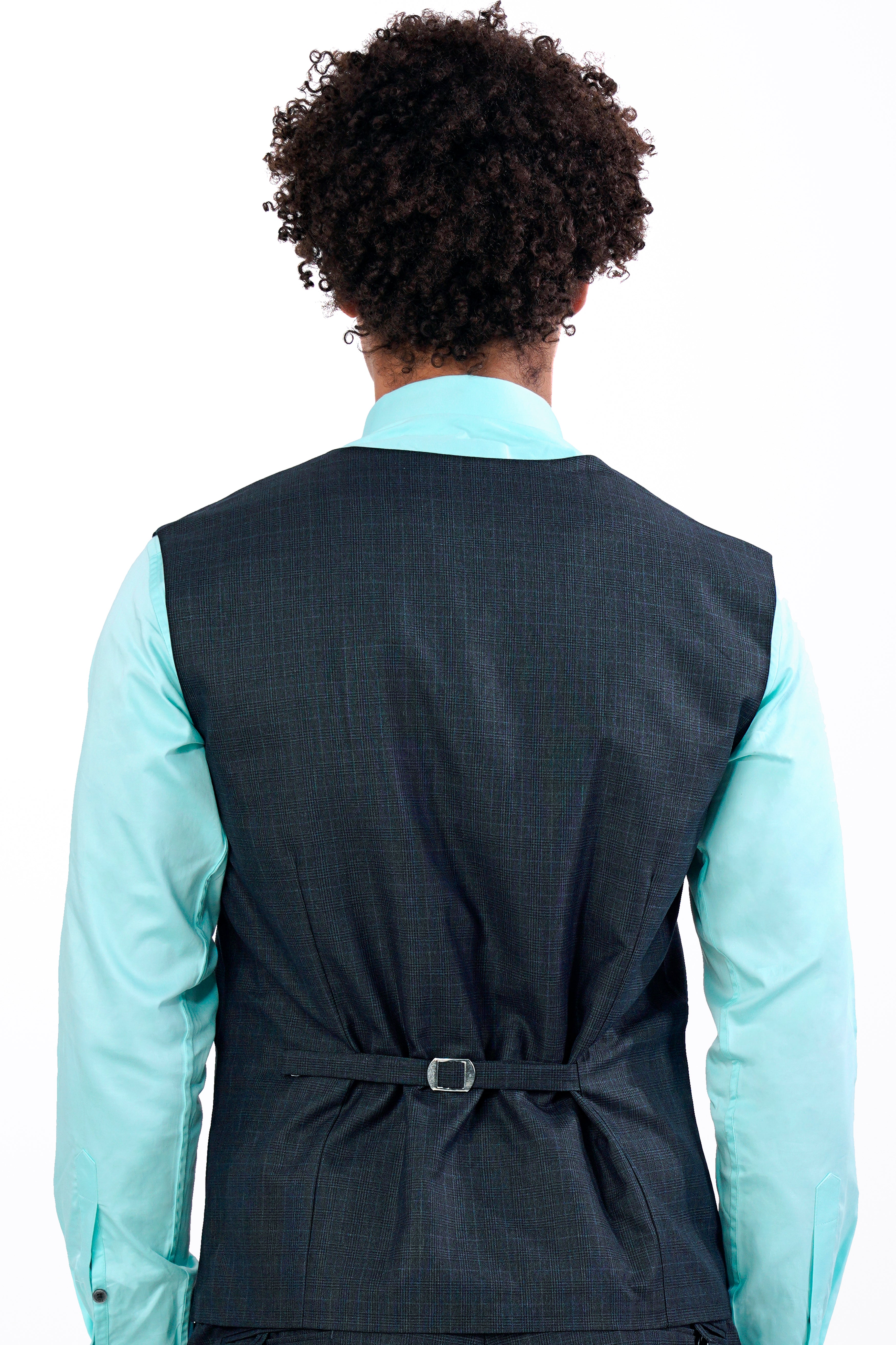 Charade Blue Wool Rich Waistcoat V2911-36, V2911-38, V2911-40, V2911-42, V2911-44, V2911-46, V2911-48, V2911-50, V2911-11, V2911-54, V2911-56, V2911-58, V2911-60