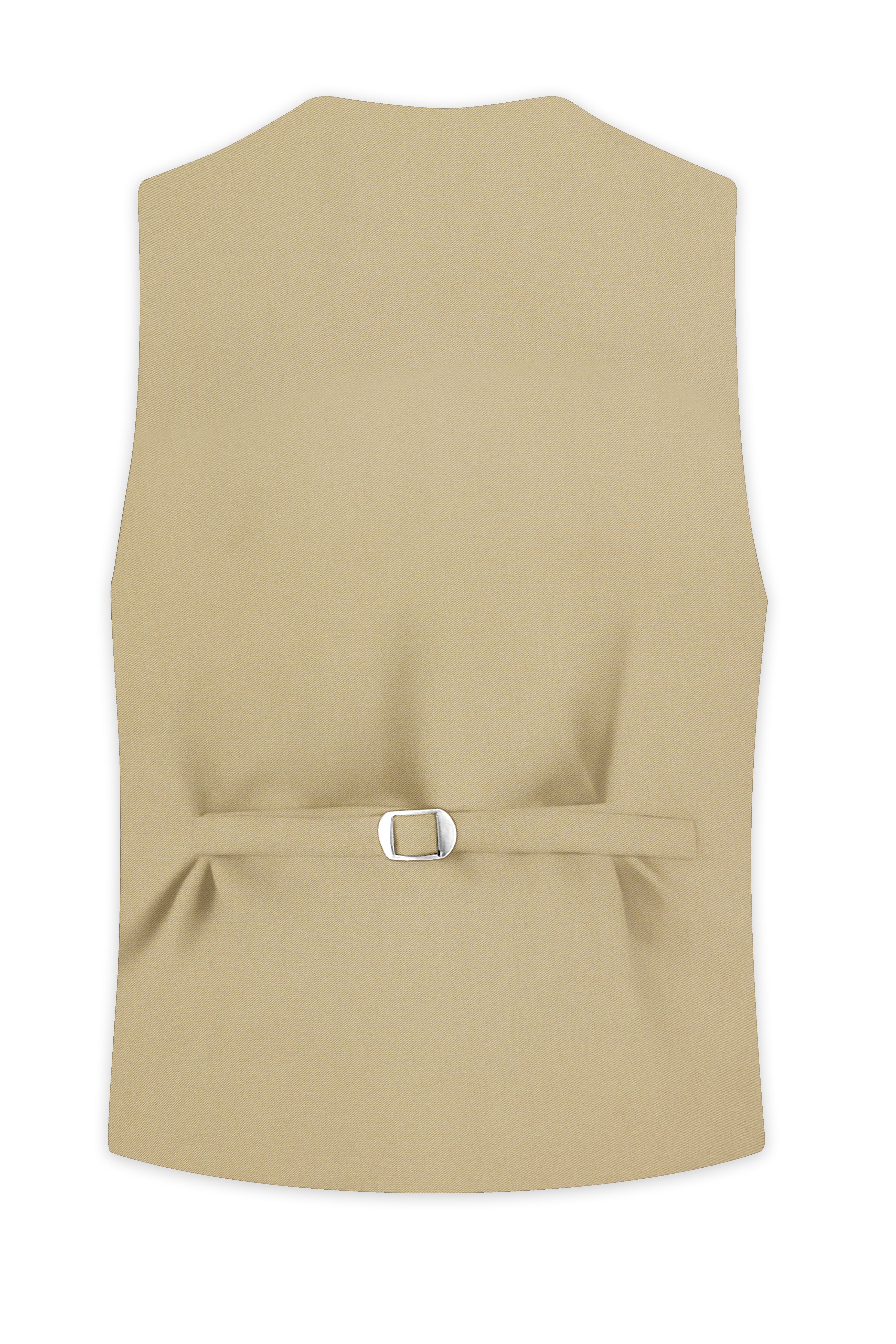 Yuma Cream Wool Rich Waistcoat