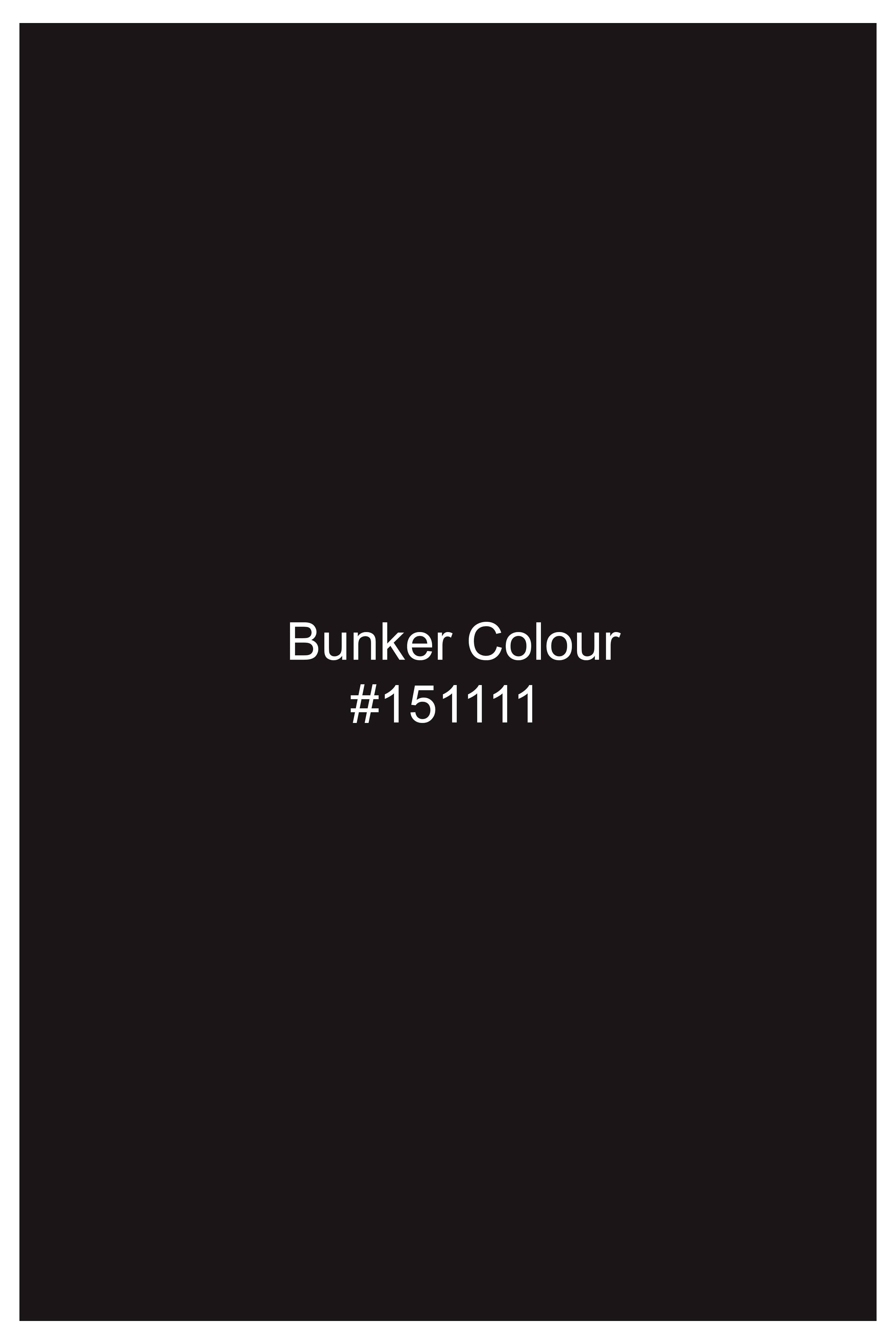 Eclipse Brown Windowpane Wool Rich Waistcoat