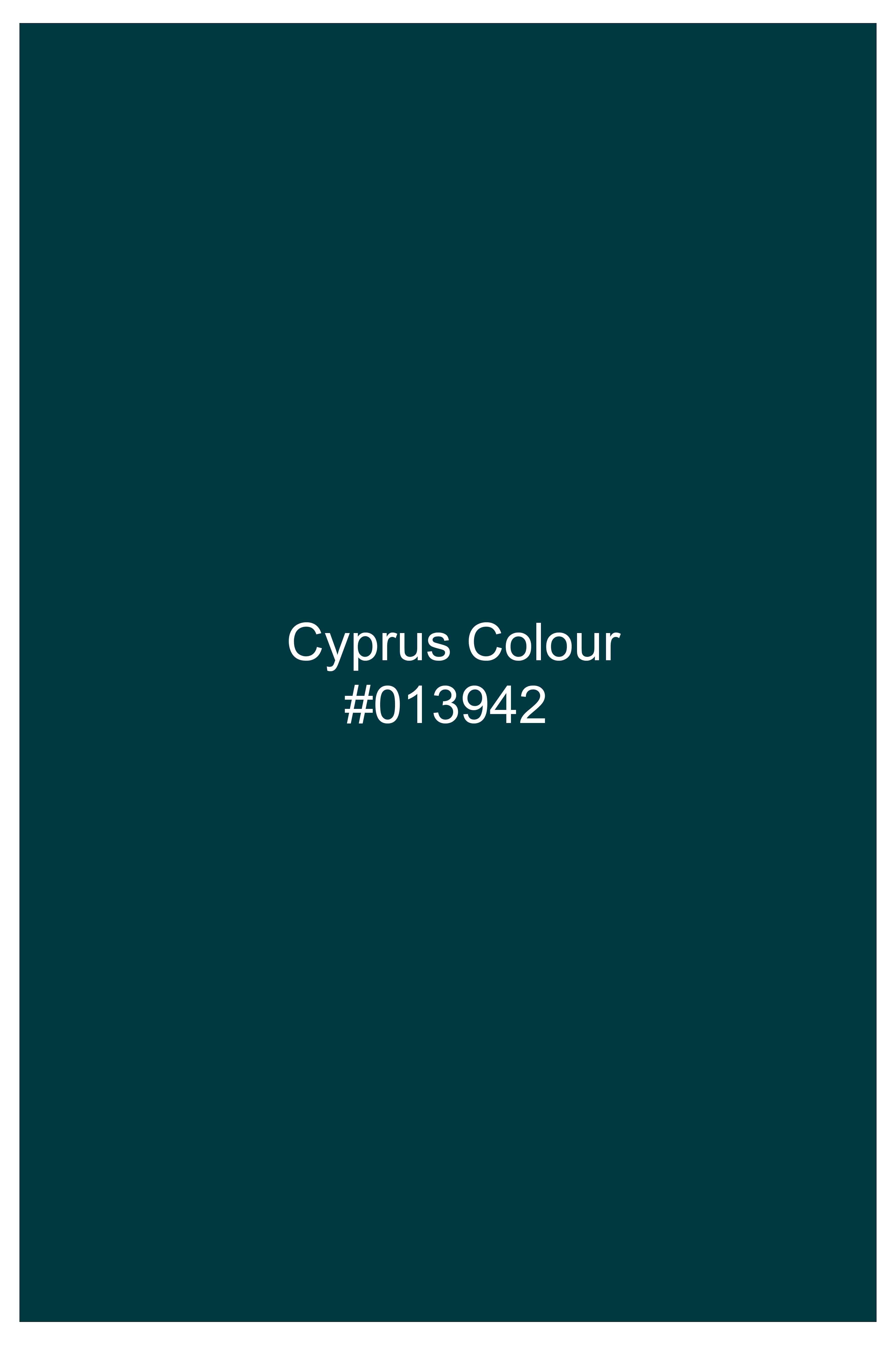 Royale-Cyprus Blue Plaid Tweed Waistcoat