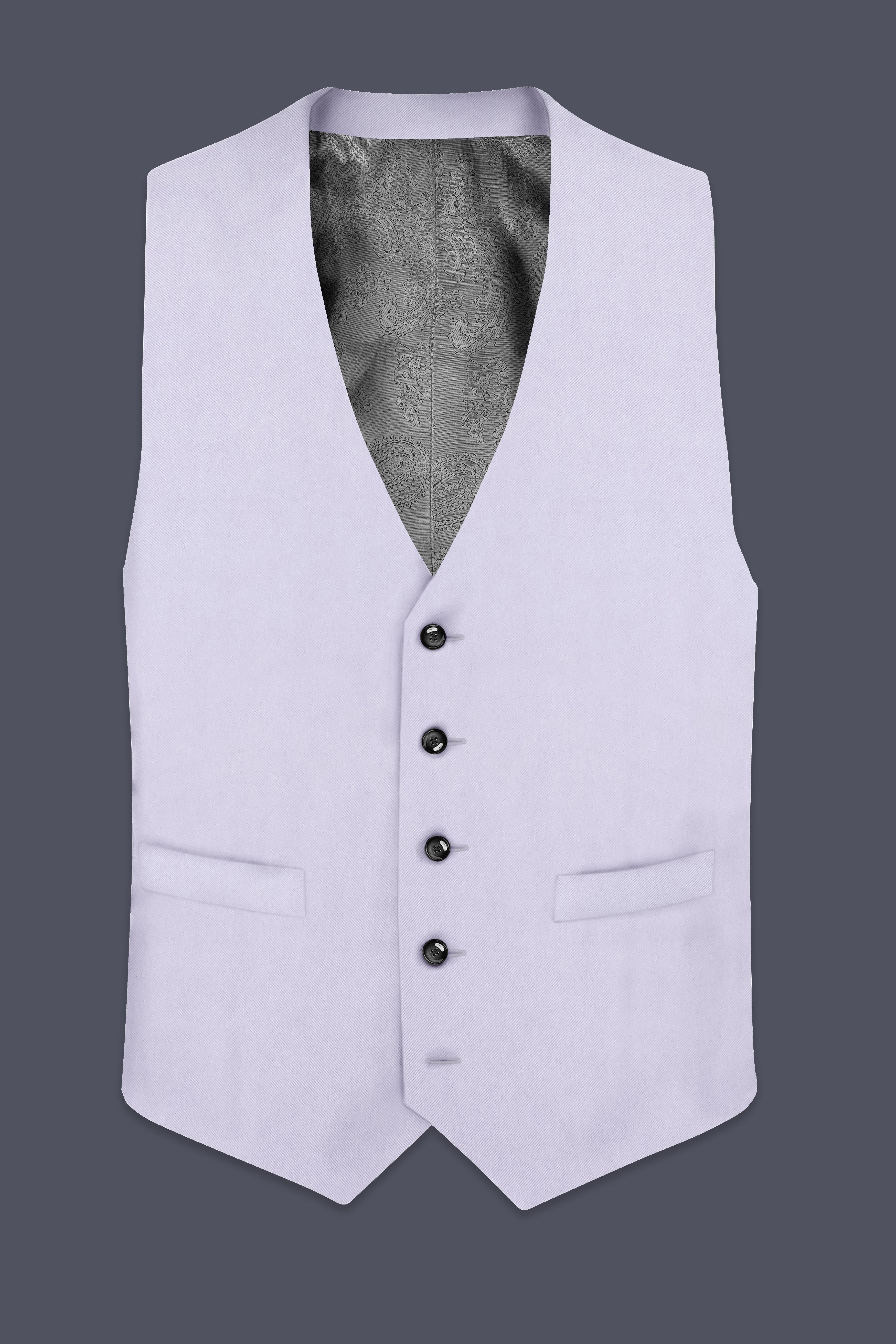 Primoux-Prelude Gray Premium Cotton Waistcoat