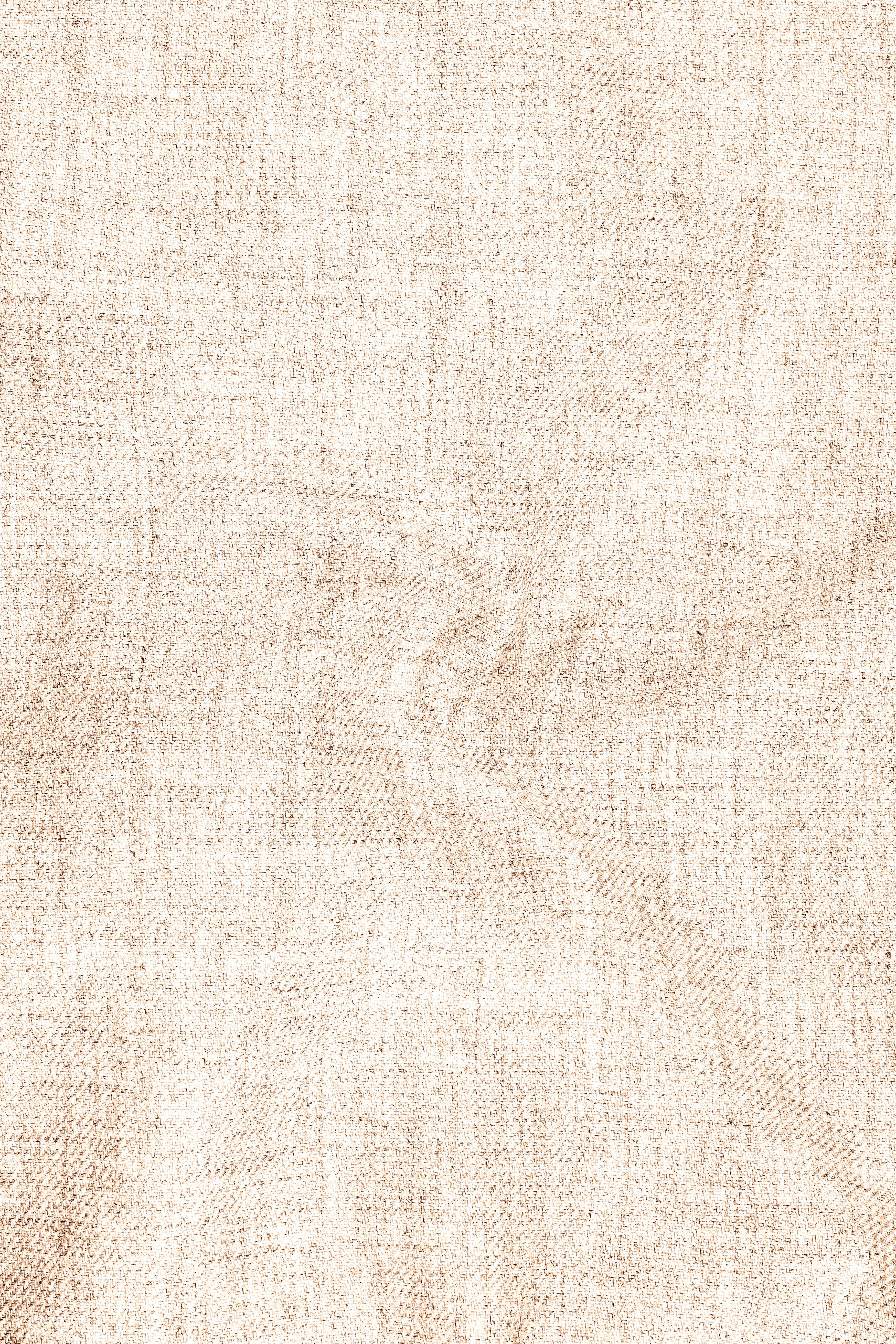 Velour-Derby Cream Textured Tweed Waistcoat