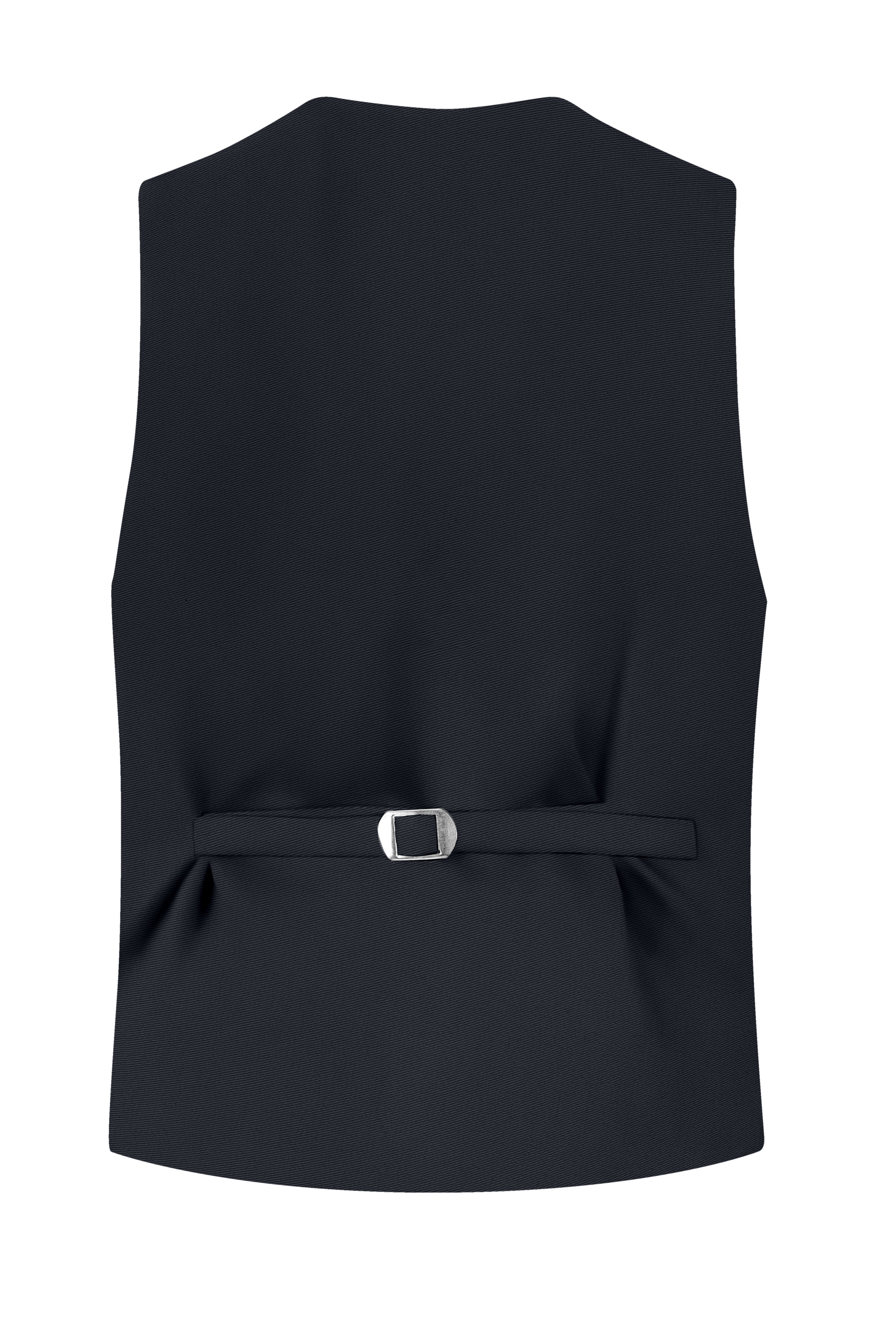 Sterling-Piano Gray Slight Stretch Subtle Sheen Poly-Viscose Waistcoat