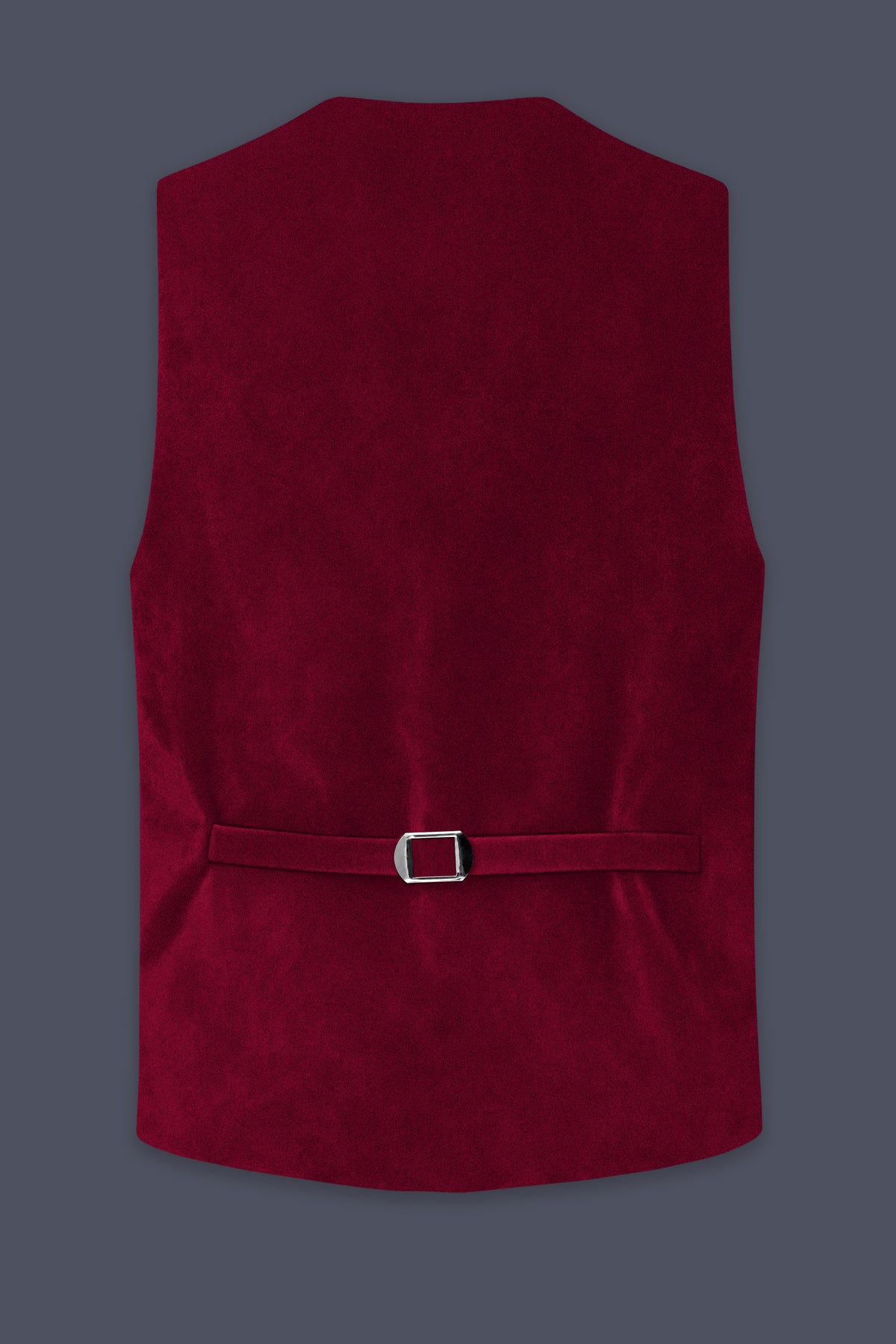 Nocturne-Cab Sav Maroon Velvet Waistcoat