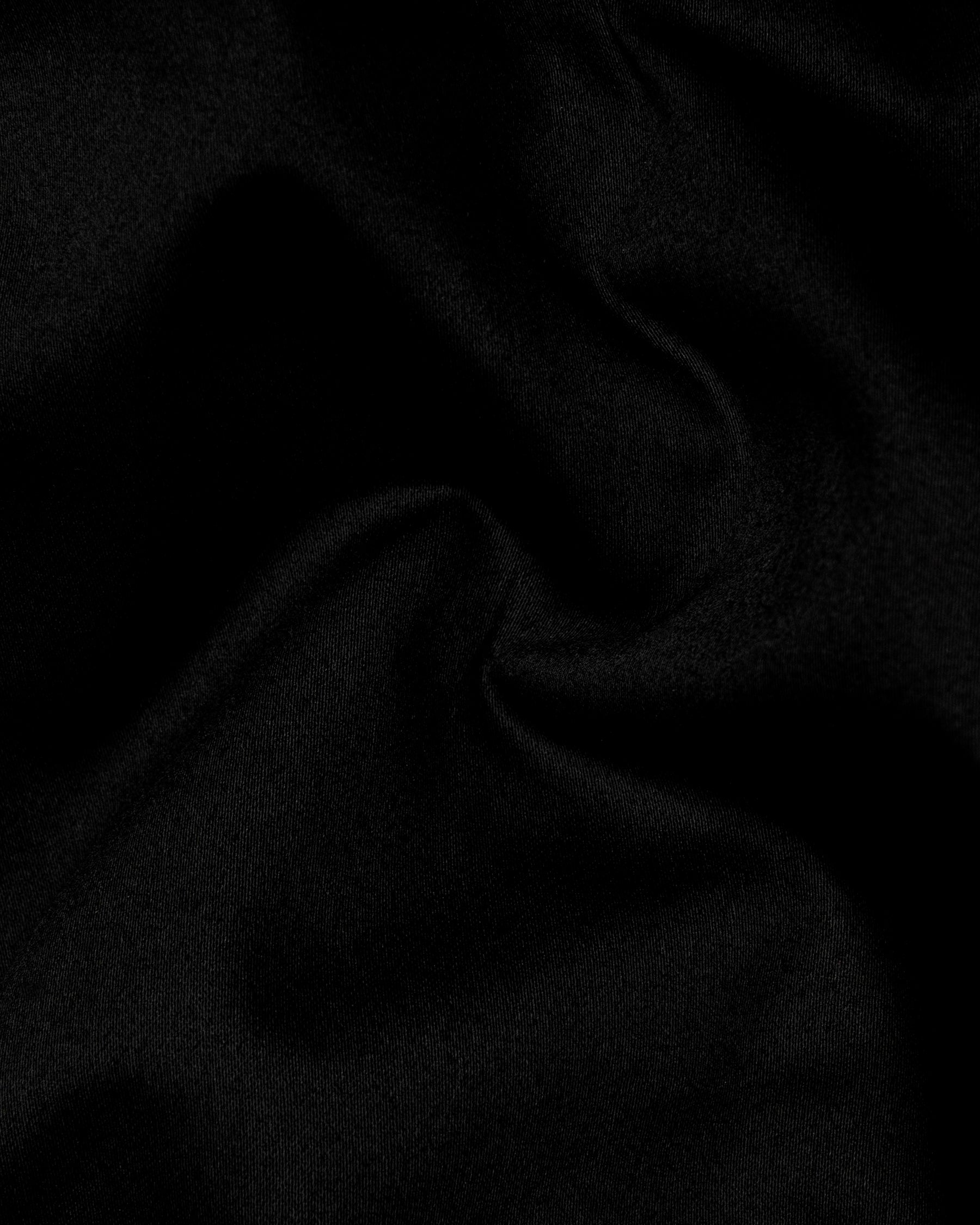 Jade Black Premium Cotton Women's Blazer