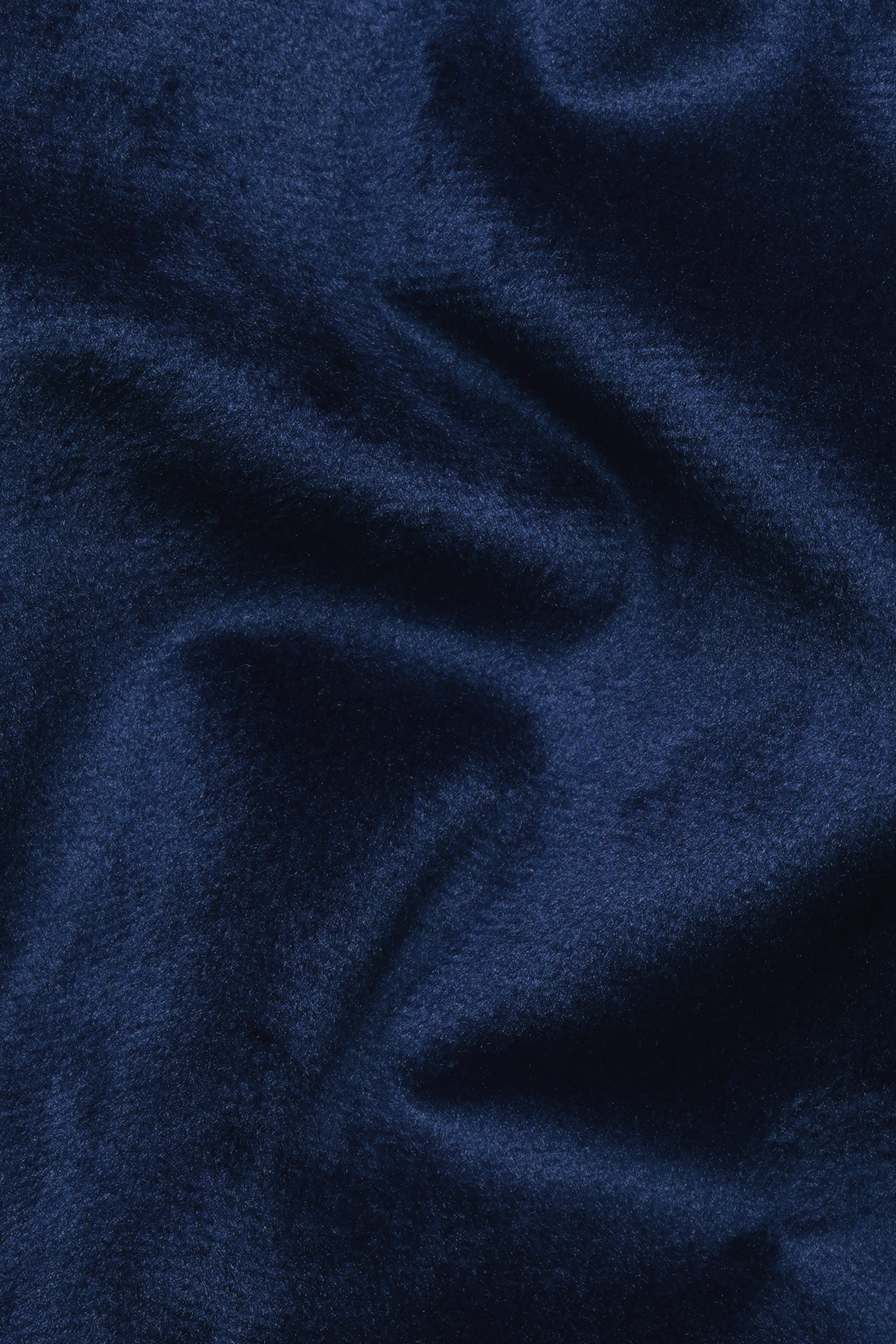 Downriver Blue Velvet Nehru Jacket