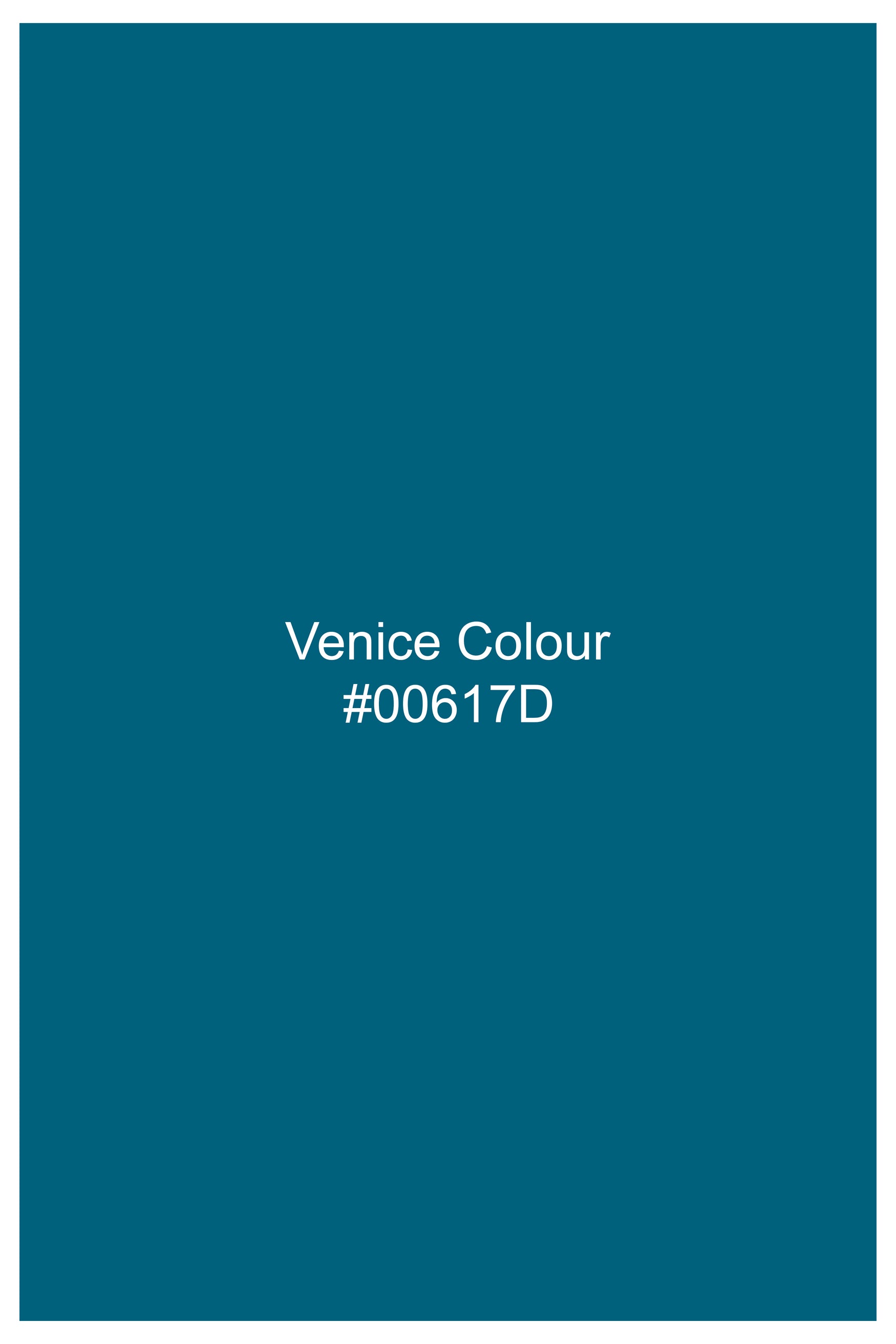 Venice Blue Tikki Work Designer Nehru Jacket