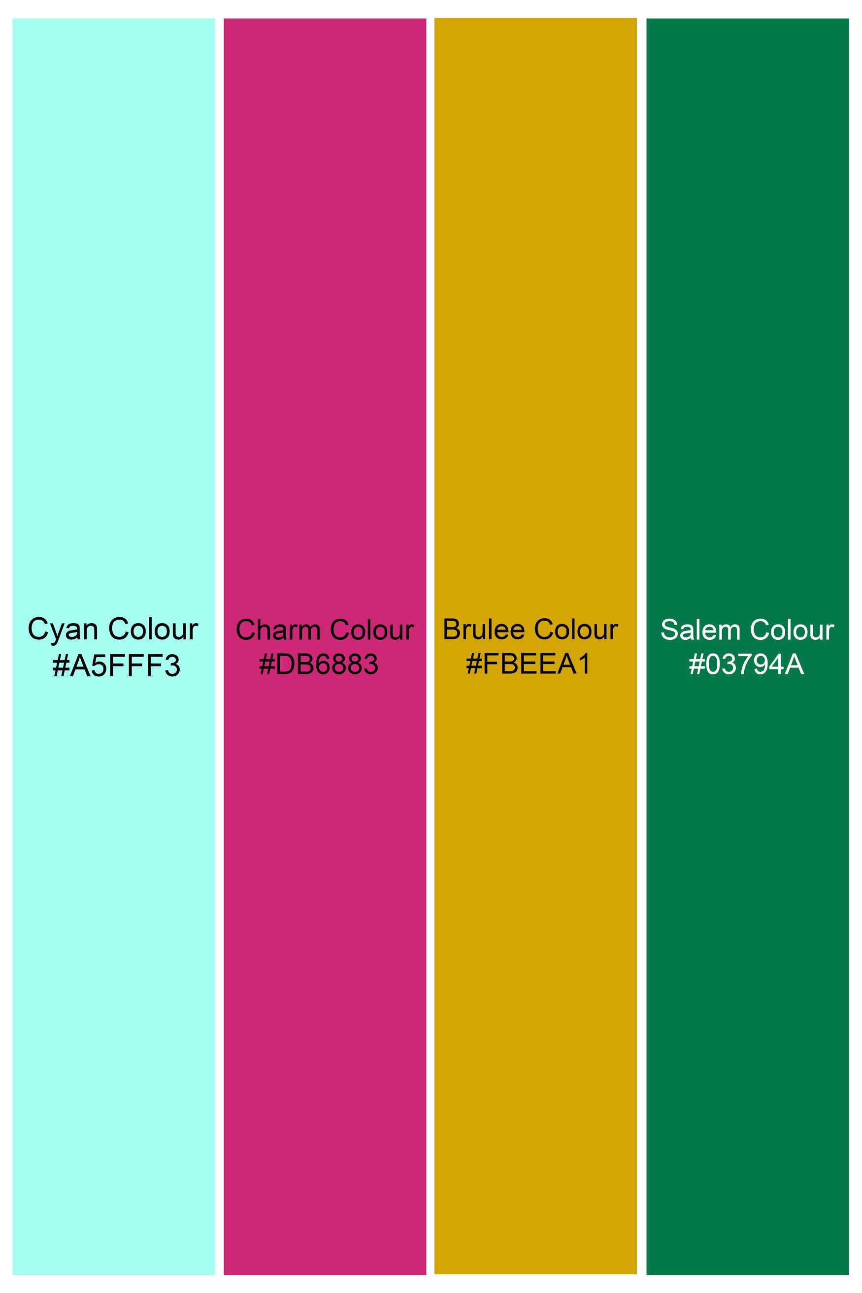 Cyan Blue and Charm Pink Geometric Cotton Thread Embroidered Designer Nehru Jacket