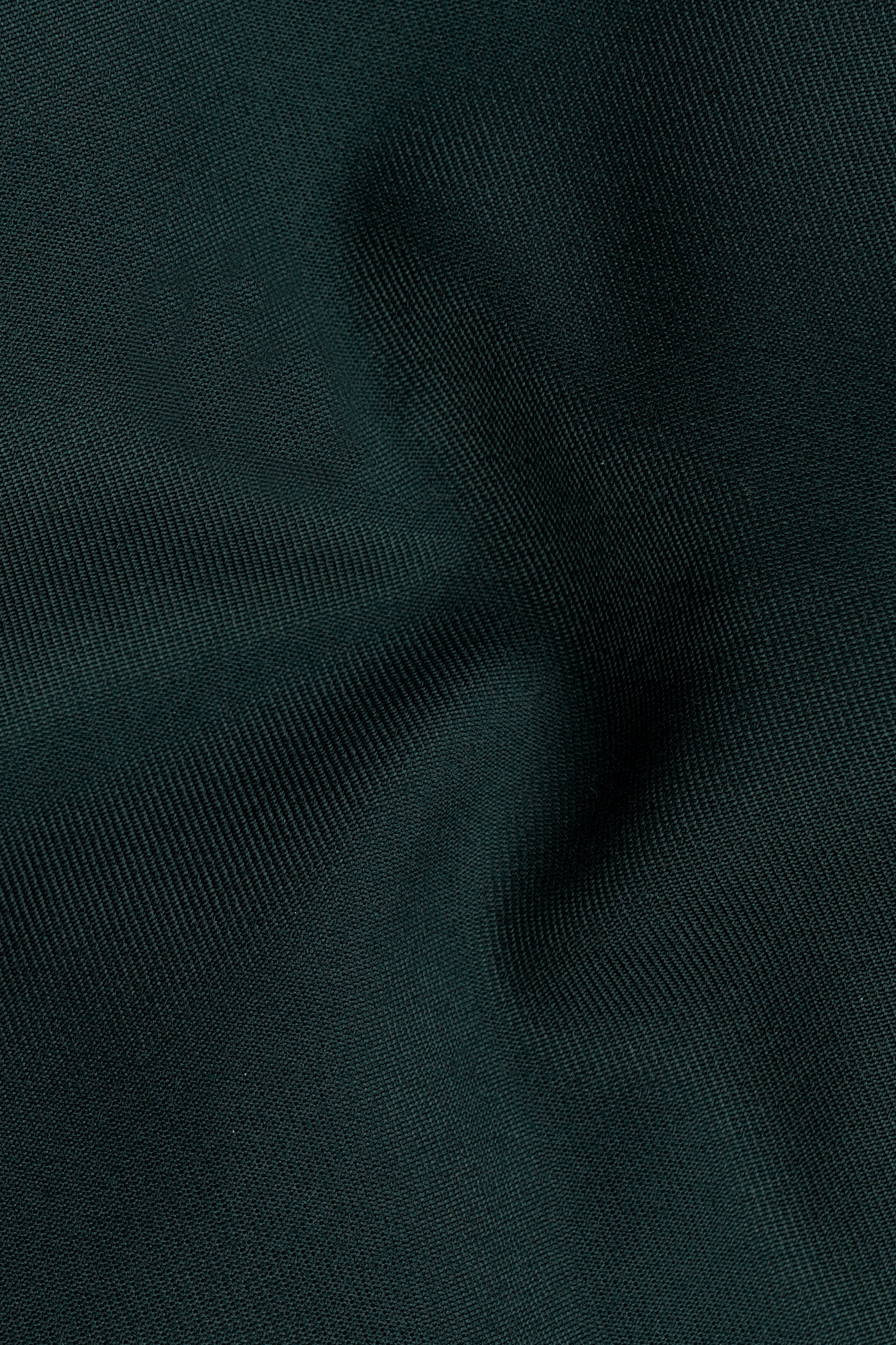 Timber Green Wool Rich Nehru Jacket