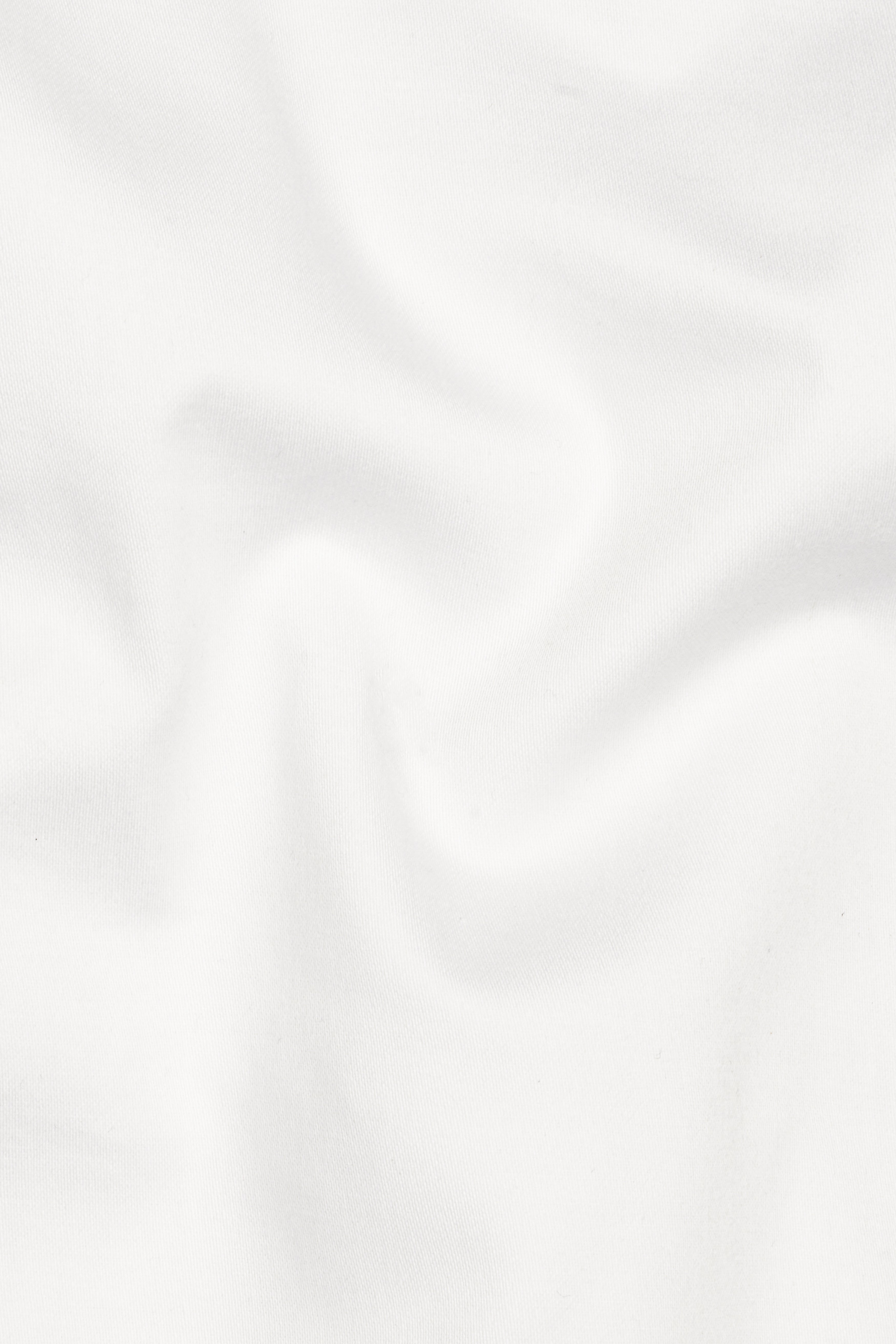 Bright White Solid Stretchable Premium Cotton Traveler Nehru Jacket WC46BG-36, WC46BG-38, WC46BG-40, WC46BG-42, WC46BG-44, WC46BG-46, WC46BG-48, WC46BG-50, WC46BG-52, WC46BG-54, WC46BG-56, WC46BG-58, WC46BG-60