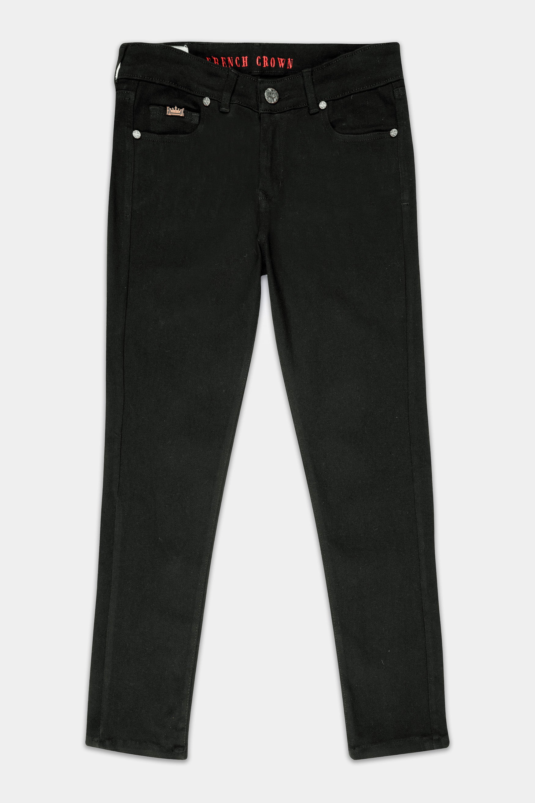 Women's Skinny Fit Jade Black Rinse Wash Clean Look Ankle Length Stretchable Denim