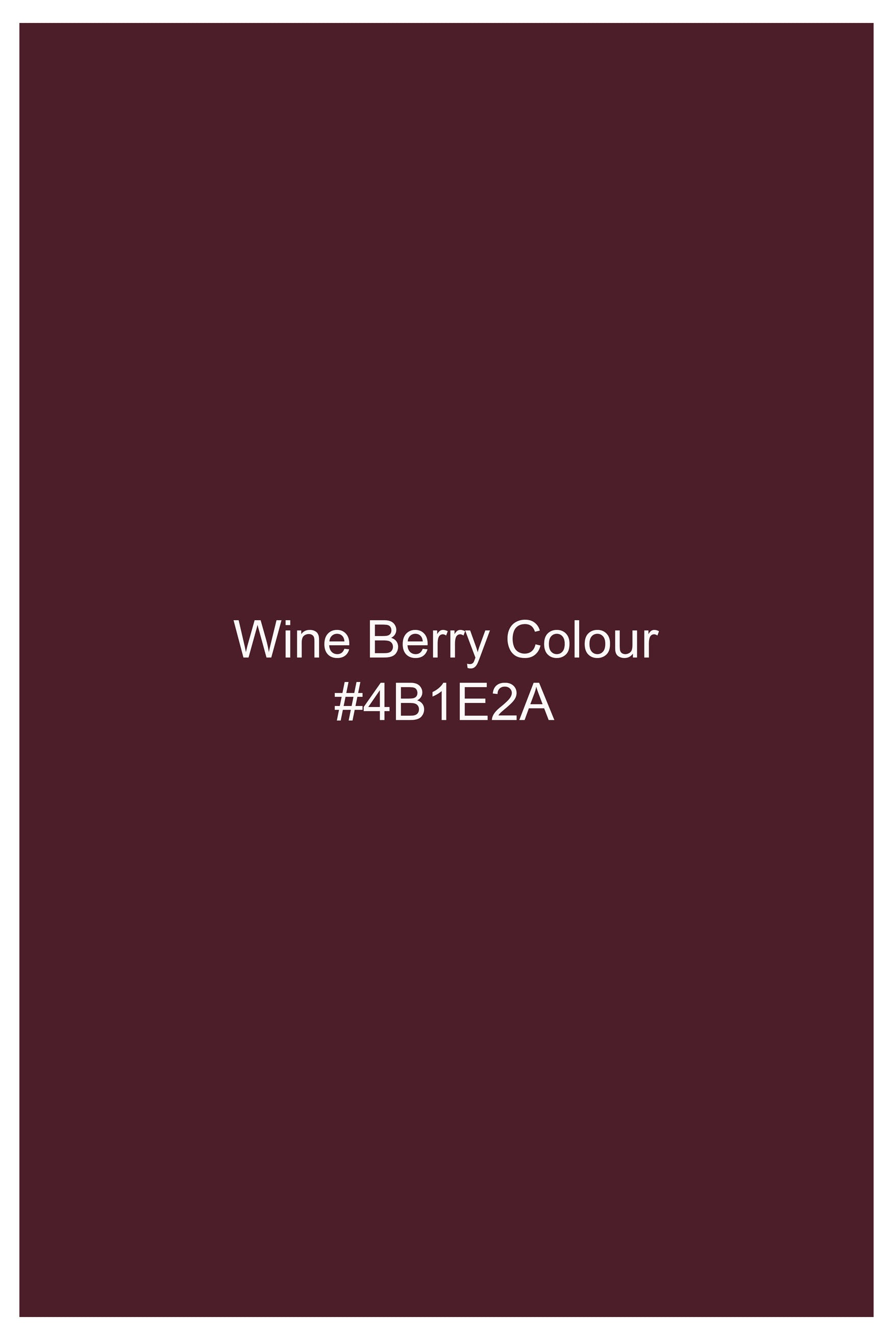 Women's Skinny Fit Wine Berry Rinse Wash Clean Look Ankle Length Stretchable Denim