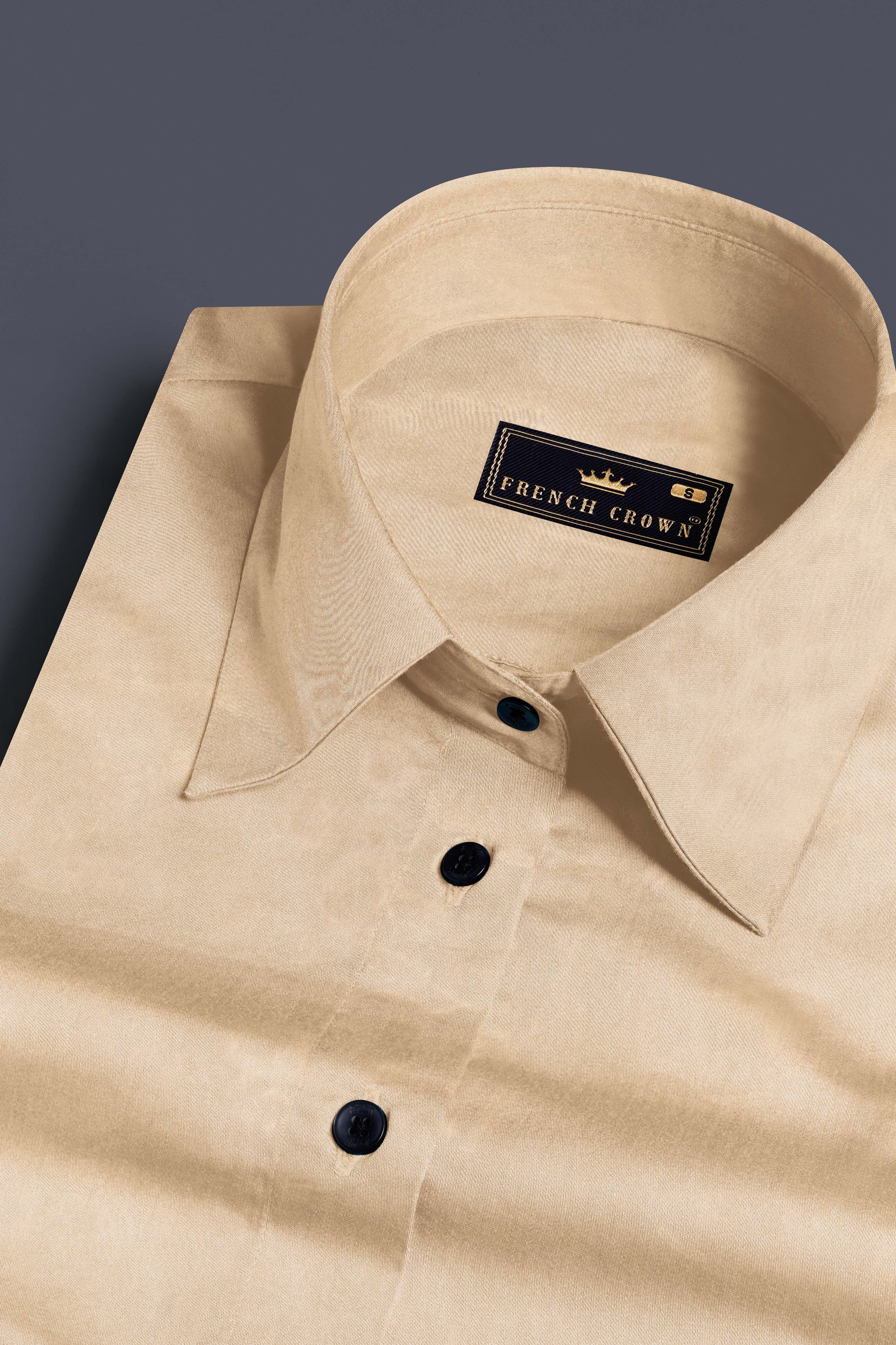 Rodeo Dust Beige Premium Cotton Shirt