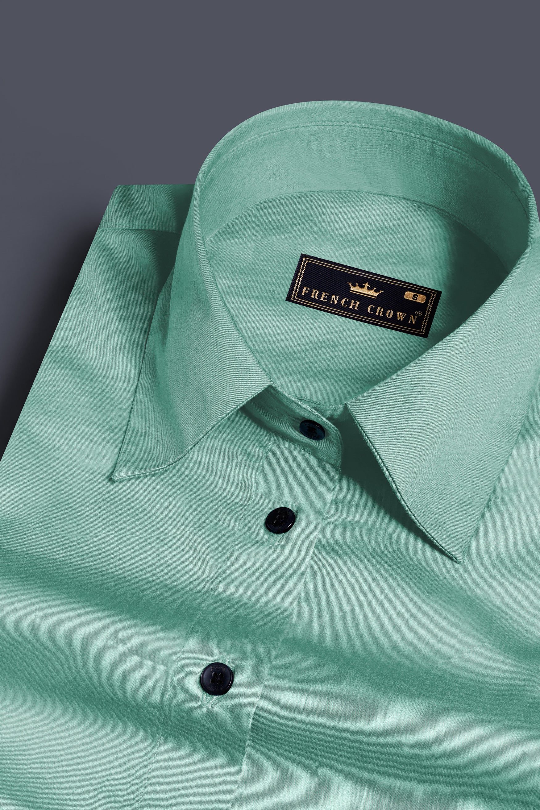Neptune Green Premium Cotton Shirt