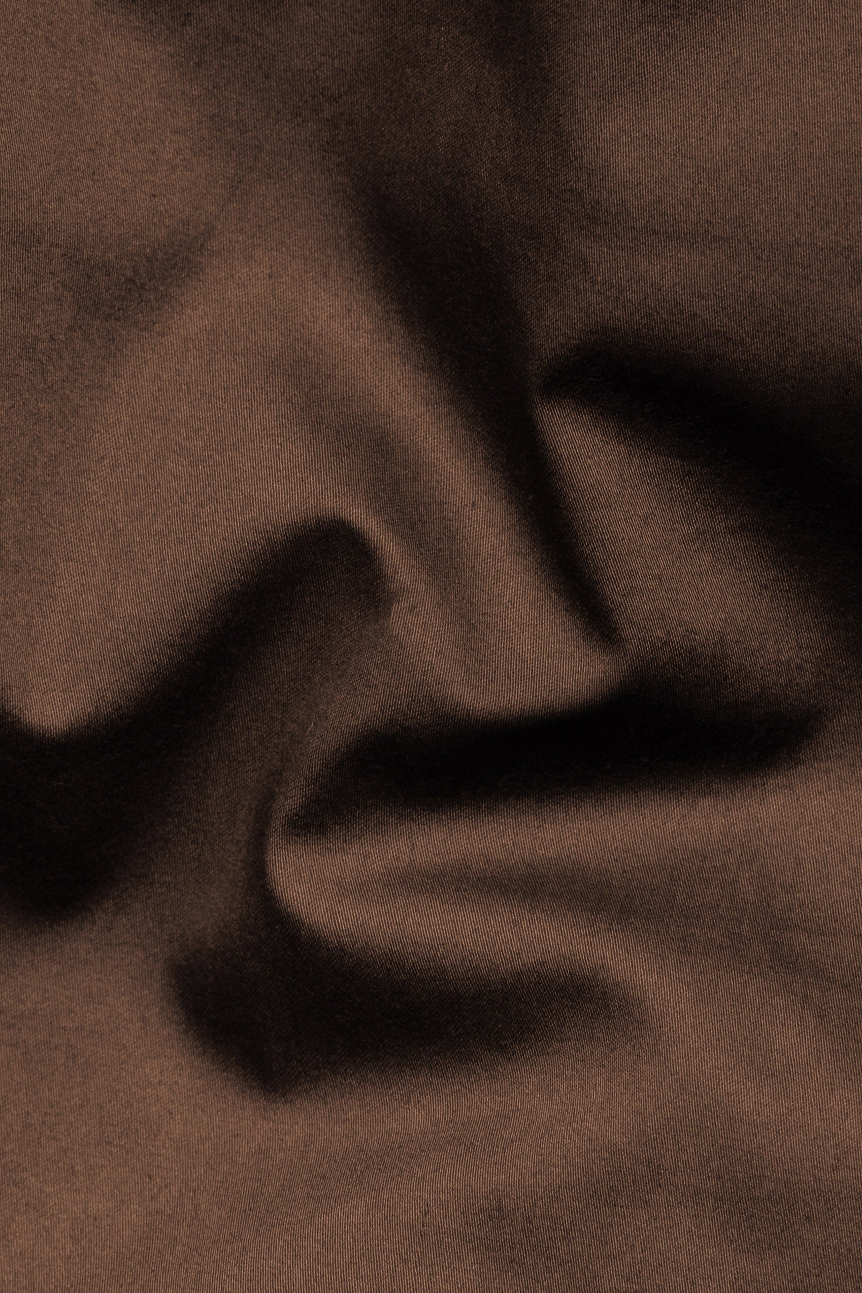 Iroko Brown Premium Cotton Shirt