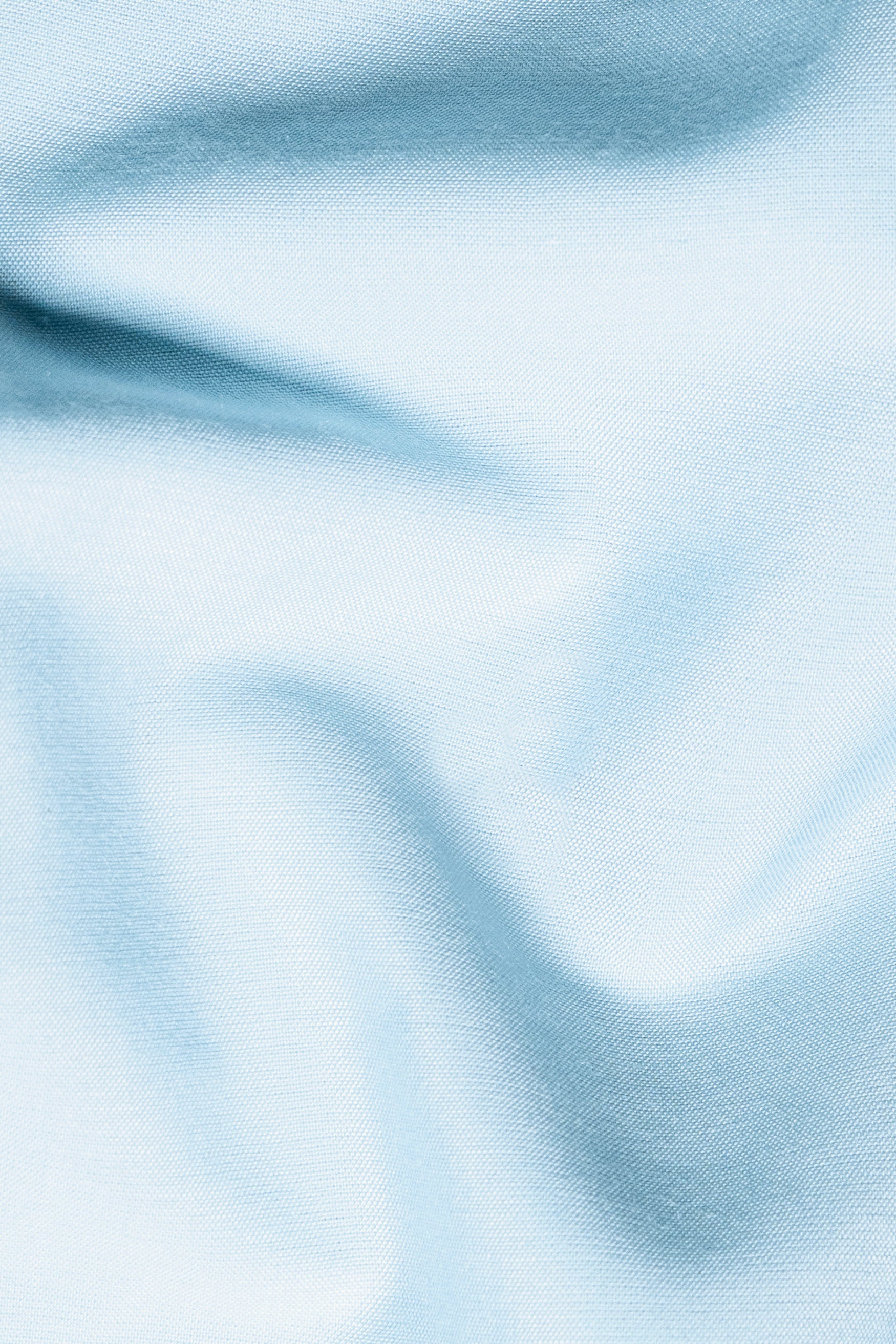 Tropical Blue Premium Cotton Designer Shirt