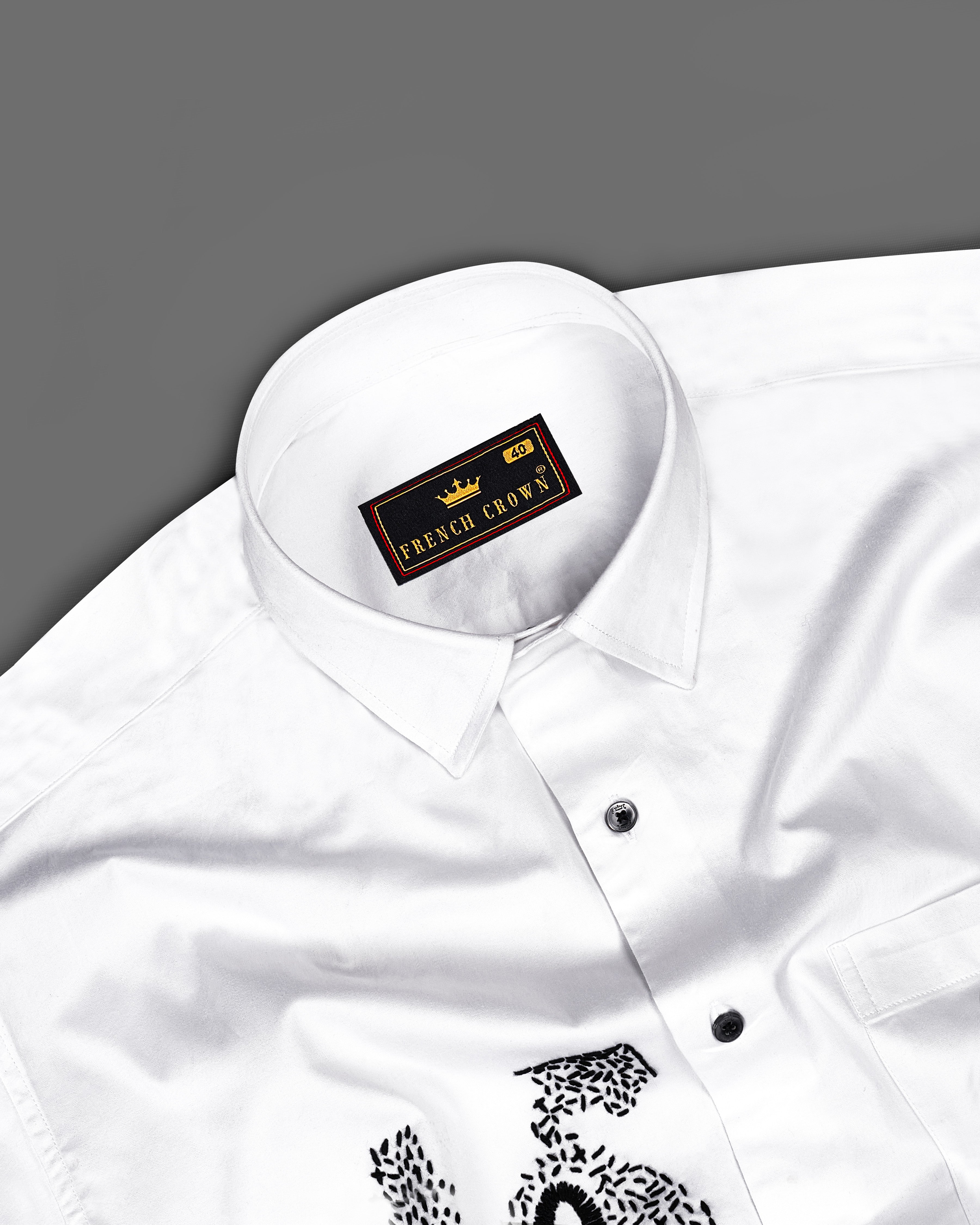 Bright White Subtle Sheen with Black Embroidered Super Soft Premium Cotton Shirt 1062-BLK-E020-38,1062-BLK-E020-H-38,1062-BLK-E020-39,1062-BLK-E020-H-39,1062-BLK-E020-40,1062-BLK-E020-H-40,1062-BLK-E020-42,1062-BLK-E020-H-42,1062-BLK-E020-44,1062-BLK-E020-H-44,1062-BLK-E020-46,1062-BLK-E020-H-46,1062-BLK-E020-48,1062-BLK-E020-H-48,1062-BLK-E020-50,1062-BLK-E020-H-50,1062-BLK-E020-52,1062-BLK-E020-H-52