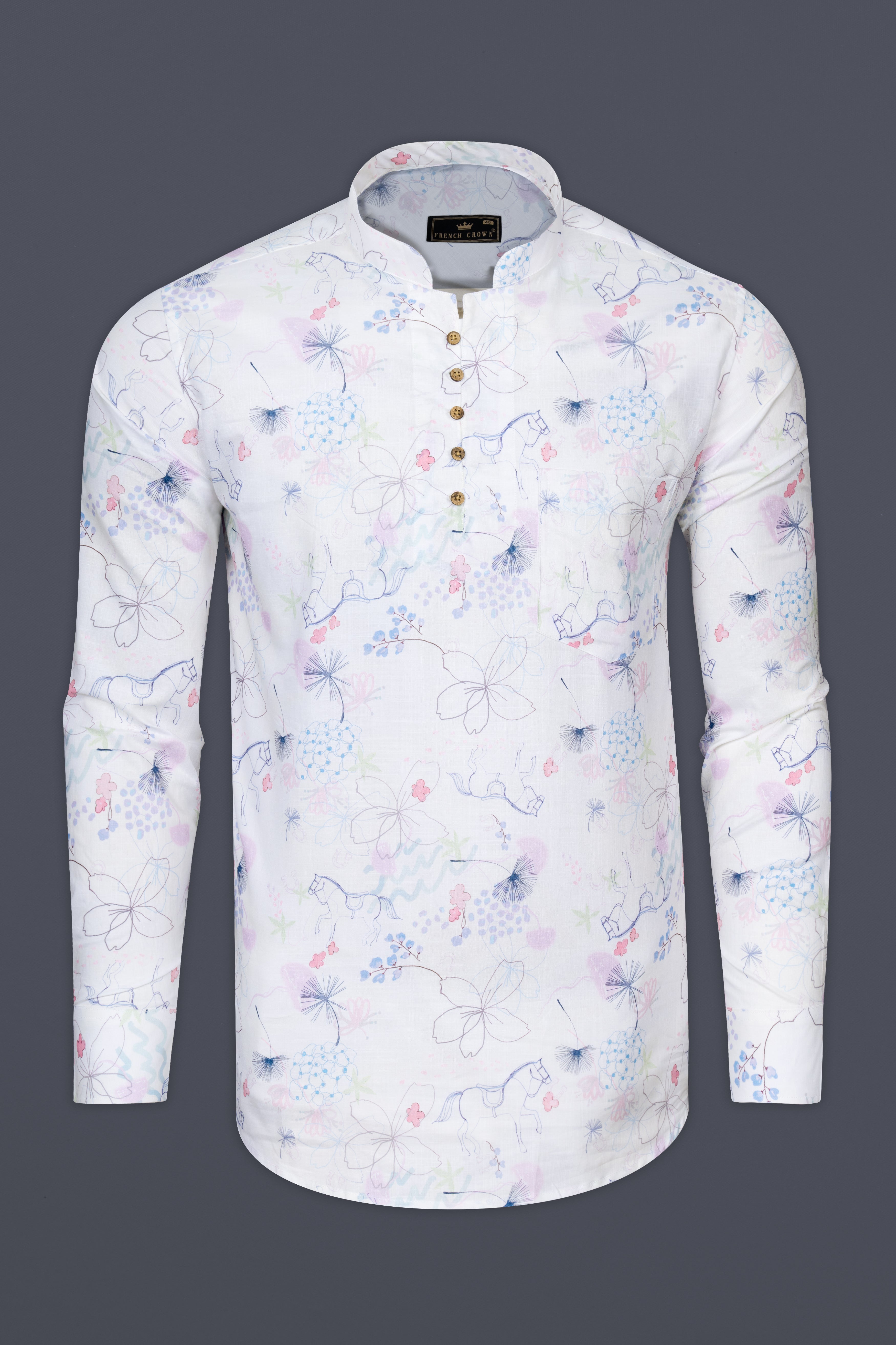 Bright White Printed Chambray Premium Giza Cotton Shirt 12459-KS-38, 12459-KS-H-38, 12459-KS-39, 12459-KS-H-39, 12459-KS-40, 12459-KS-H-40, 12459-KS-42, 12459-KS-H-42, 12459-KS-44, 12459-KS-H-44, 12459-KS-46, 12459-KS-H-46, 12459-KS-48, 12459-KS-H-48, 12459-KS-50, 12459-KS-H-50, 12459-KS-52, 12459-KS-H-52