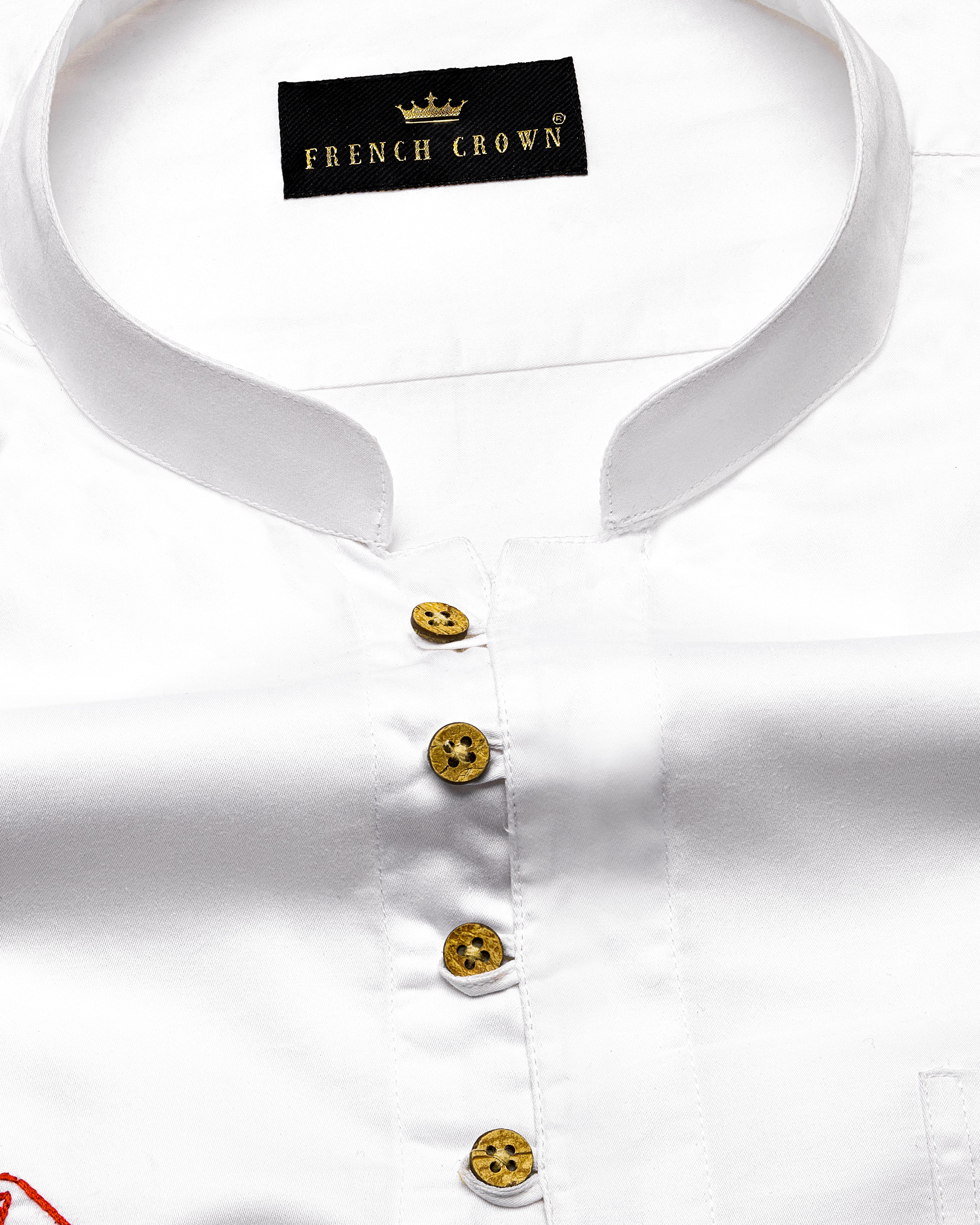 Bright White Subtle Sheen with Multicolour Card Embroidered Super Soft Premium Cotton Kurta Shirt 2670-KS-E027-38,2670-KS-E027-H-38,2670-KS-E027-39,2670-KS-E027-H-39,2670-KS-E027-40,2670-KS-E027-H-40,2670-KS-E027-42,2670-KS-E027-H-42,2670-KS-E027-44,2670-KS-E027-H-44,2670-KS-E027-46,2670-KS-E027-H-46,2670-KS-E027-48,2670-KS-E027-H-48,2670-KS-E027-50,2670-KS-E027-H-50,2670-KS-E027-52,2670-KS-E027-H-52