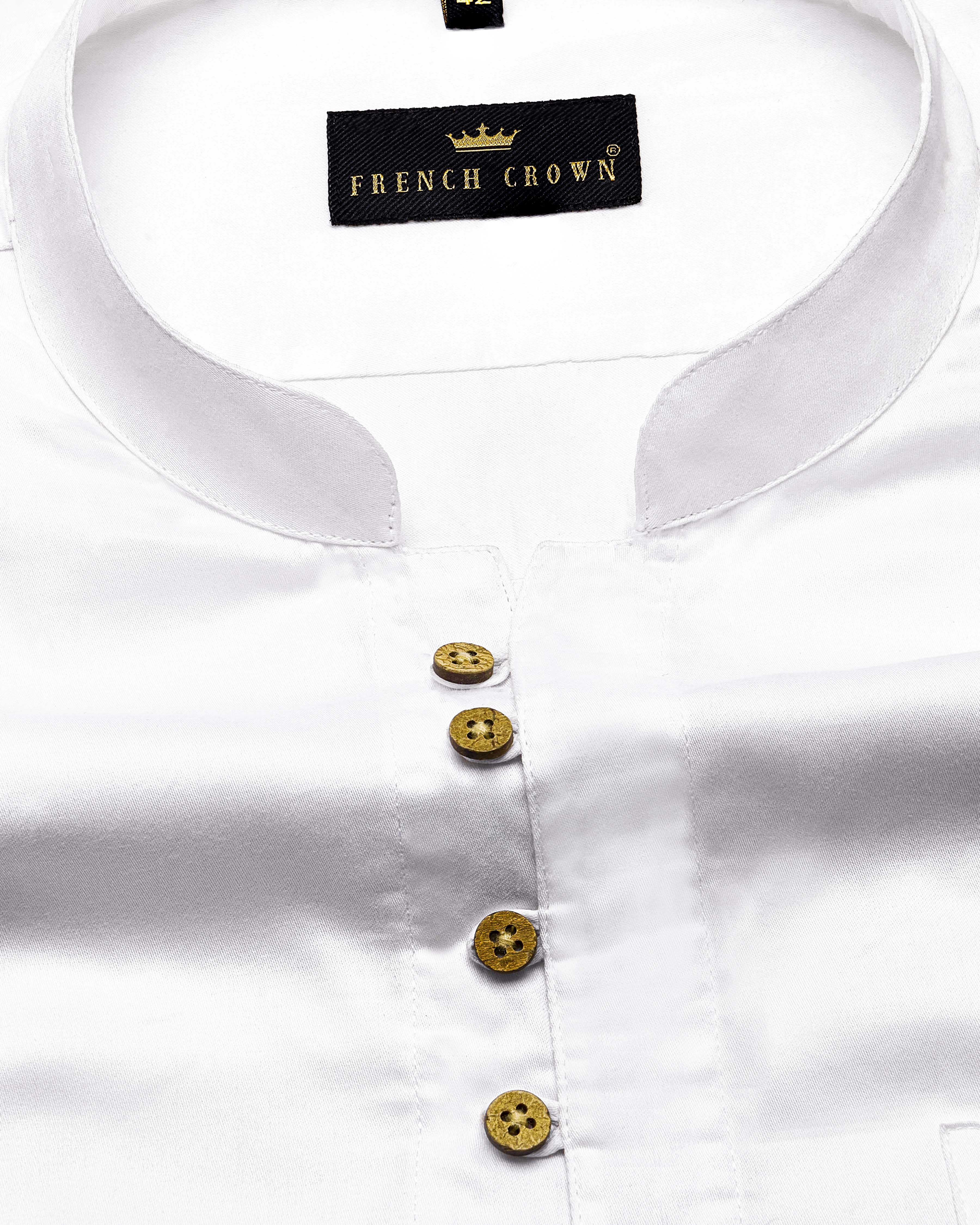 Bright White Subtle Sheen Dice Embroidered Super Soft Premium Cotton Kurta Shirt 2670-KS-E030-38,2670-KS-E030-H-38,2670-KS-E030-39,2670-KS-E030-H-39,2670-KS-E030-40,2670-KS-E030-H-40,2670-KS-E030-42,2670-KS-E030-H-42,2670-KS-E030-44,2670-KS-E030-H-44,2670-KS-E030-46,2670-KS-E030-H-46,2670-KS-E030-48,2670-KS-E030-H-48,2670-KS-E030-50,2670-KS-E030-H-50,2670-KS-E030-52,2670-KS-E030-H-52