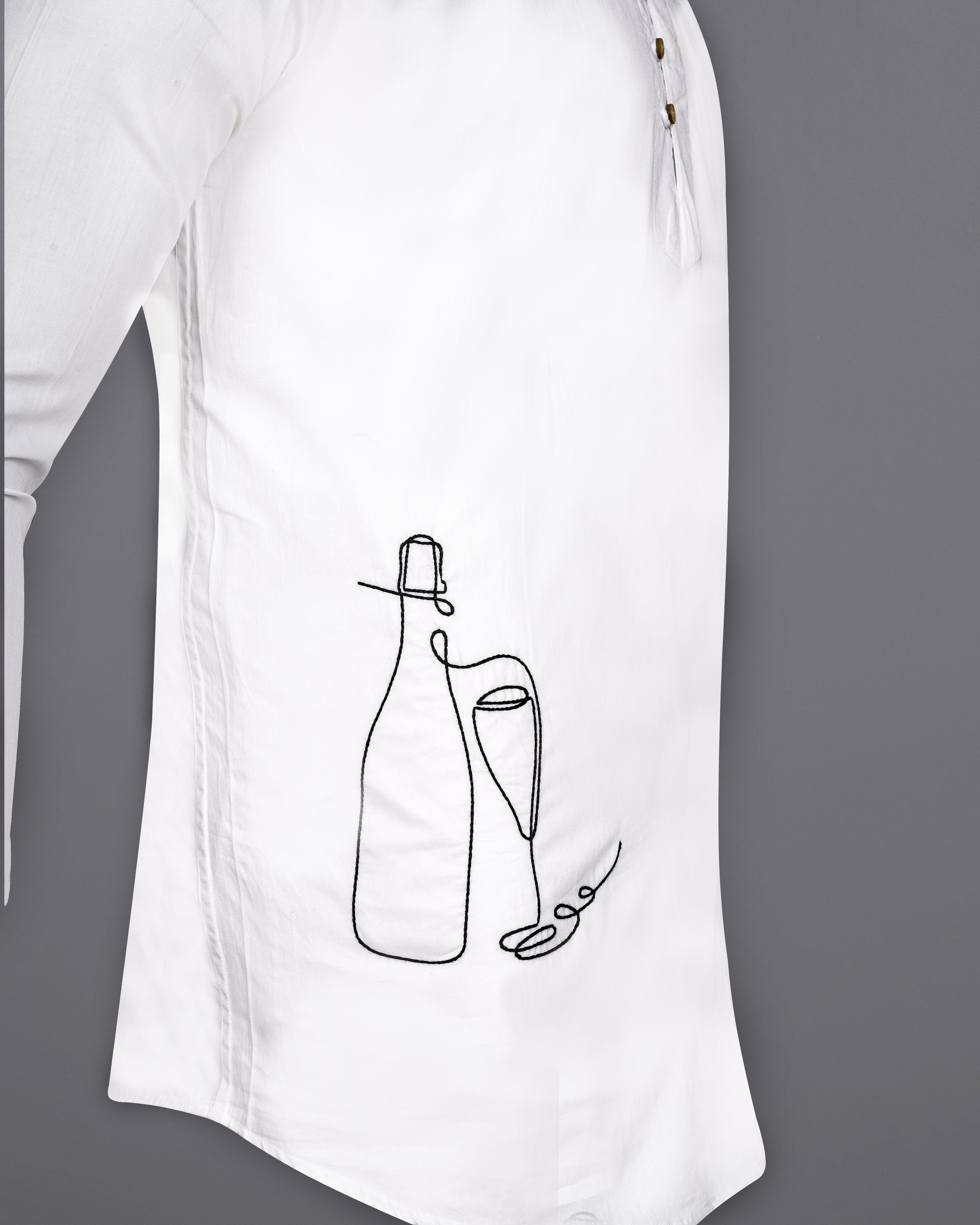 Bright White Subtle Sheen Champagne Embroidered Super Soft Premium Cotton Kurta Shirt 2670-KS-E031-38,2670-KS-E031-H-38,2670-KS-E031-39,2670-KS-E031-H-39,2670-KS-E031-40,2670-KS-E031-H-40,2670-KS-E031-42,2670-KS-E031-H-42,2670-KS-E031-44,2670-KS-E031-H-44,2670-KS-E031-46,2670-KS-E031-H-46,2670-KS-E031-48,2670-KS-E031-H-48,2670-KS-E031-50,2670-KS-E031-H-50,2670-KS-E031-52,2670-KS-E031-H-52