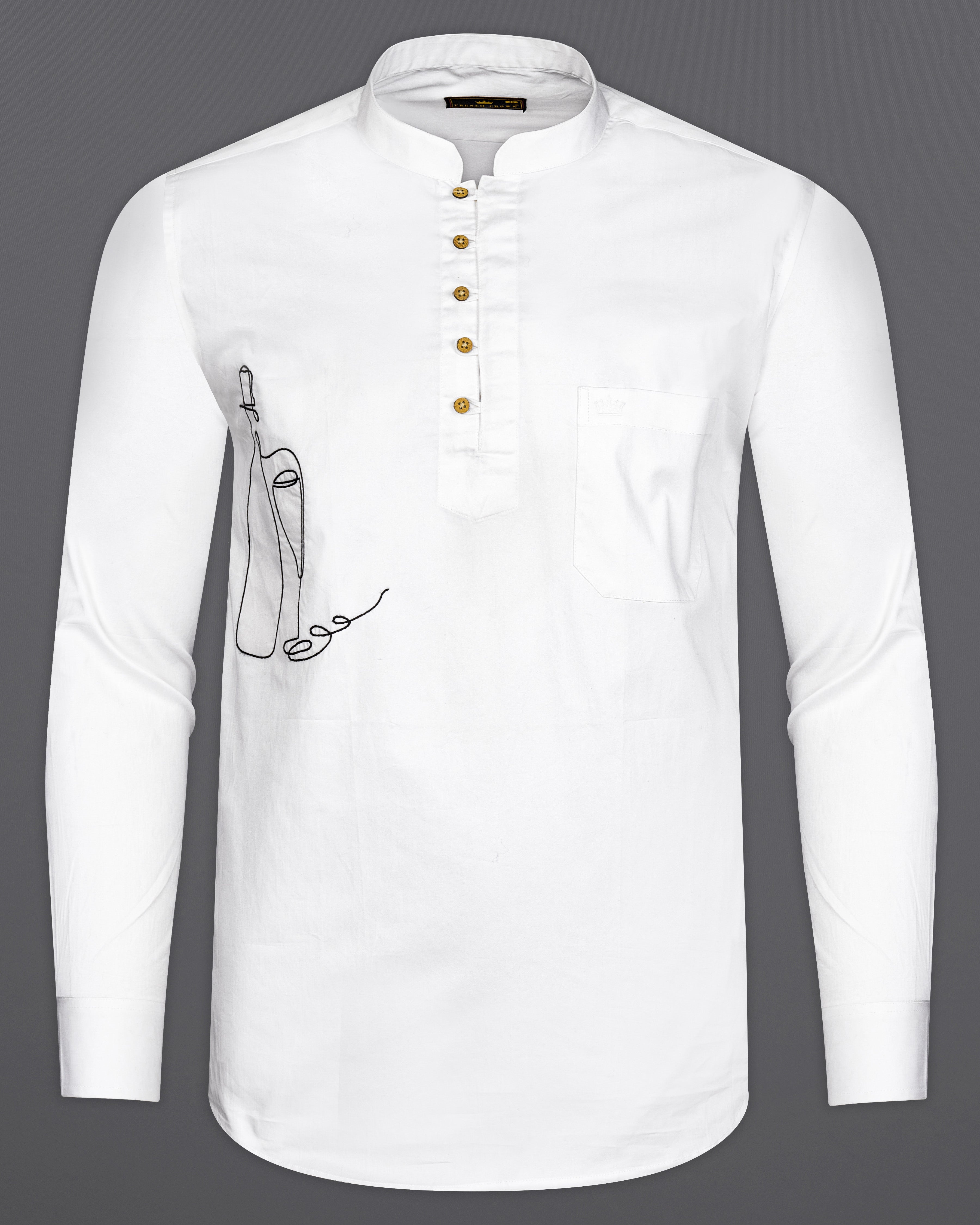 Bright White Subtle Sheen Champagne Embroidered Super Soft Premium Cotton Designer Kurta Shirt 2670-KS-E031-01-38,2670-KS-E031-01-H-38,2670-KS-E031-01-39,2670-KS-E031-01-H-39,2670-KS-E031-01-40,2670-KS-E031-01-H-40,2670-KS-E031-01-42,2670-KS-E031-01-H-42,2670-KS-E031-01-44,2670-KS-E031-01-H-44,2670-KS-E031-01-46,2670-KS-E031-01-H-46,2670-KS-E031-01-48,2670-KS-E031-01-H-48,2670-KS-E031-01-50,2670-KS-E031-01-H-50,2670-KS-E031-01-52,2670-KS-E031-01-H-52
