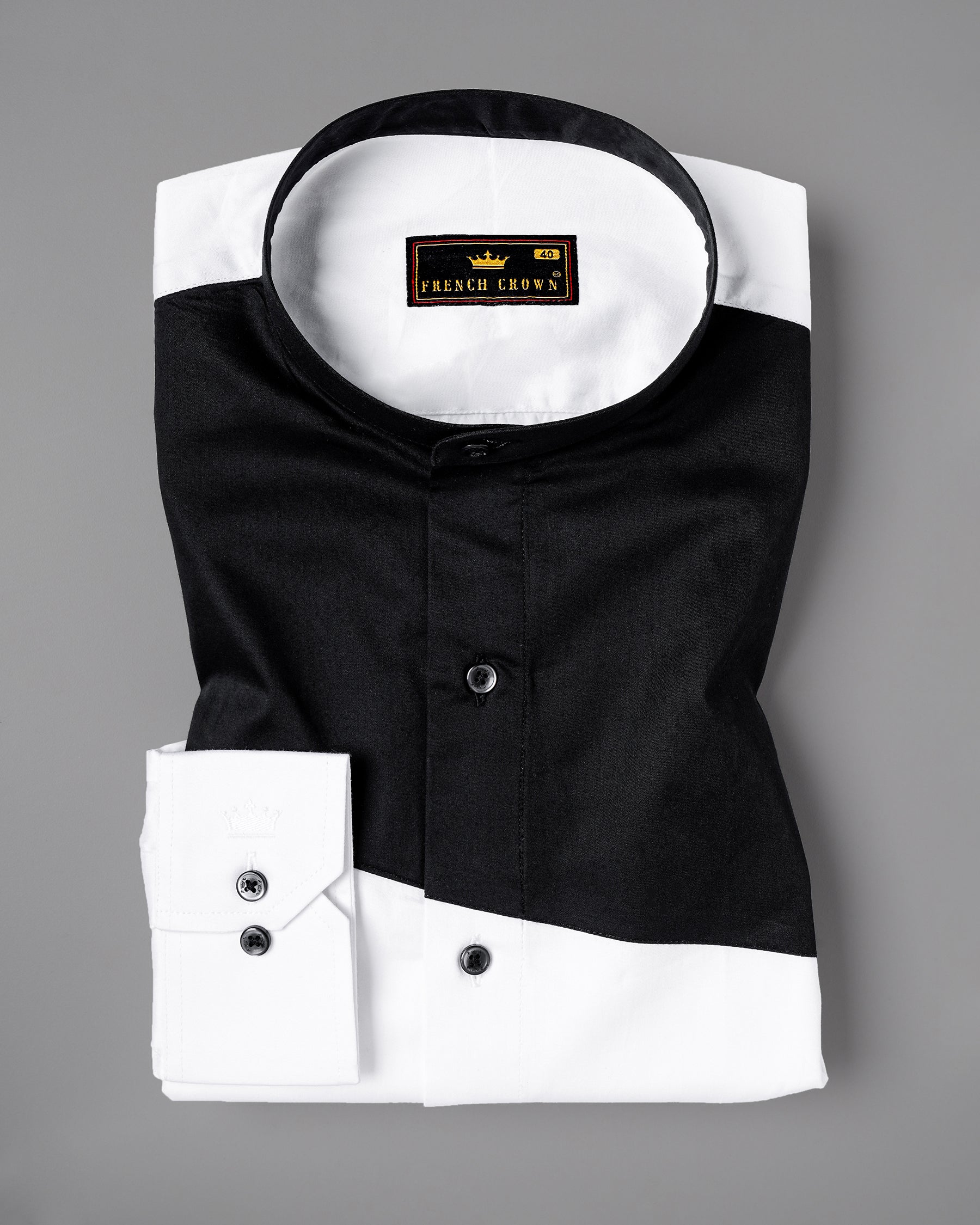 Bright White Subtle Sheen With Black Patch Giza Cotton Shirt 3084BLK-P15-38, 3084BLK-P15-H-38, 3084BLK-P15-39, 3084BLK-P15-H-39, 3084BLK-P15-40, 3084BLK-P15-H-40, 3084BLK-P15-42, 3084BLK-P15-H-42, 3084BLK-P15-44, 3084BLK-P15-H-44, 3084BLK-P15-46, 3084BLK-P15-H-46, 3084BLK-P15-48, 3084BLK-P15-H-48, 3084BLK-P15-50, 3084BLK-P15-H-50, 3084BLK-P15-52, 3084BLK-P15-H-52