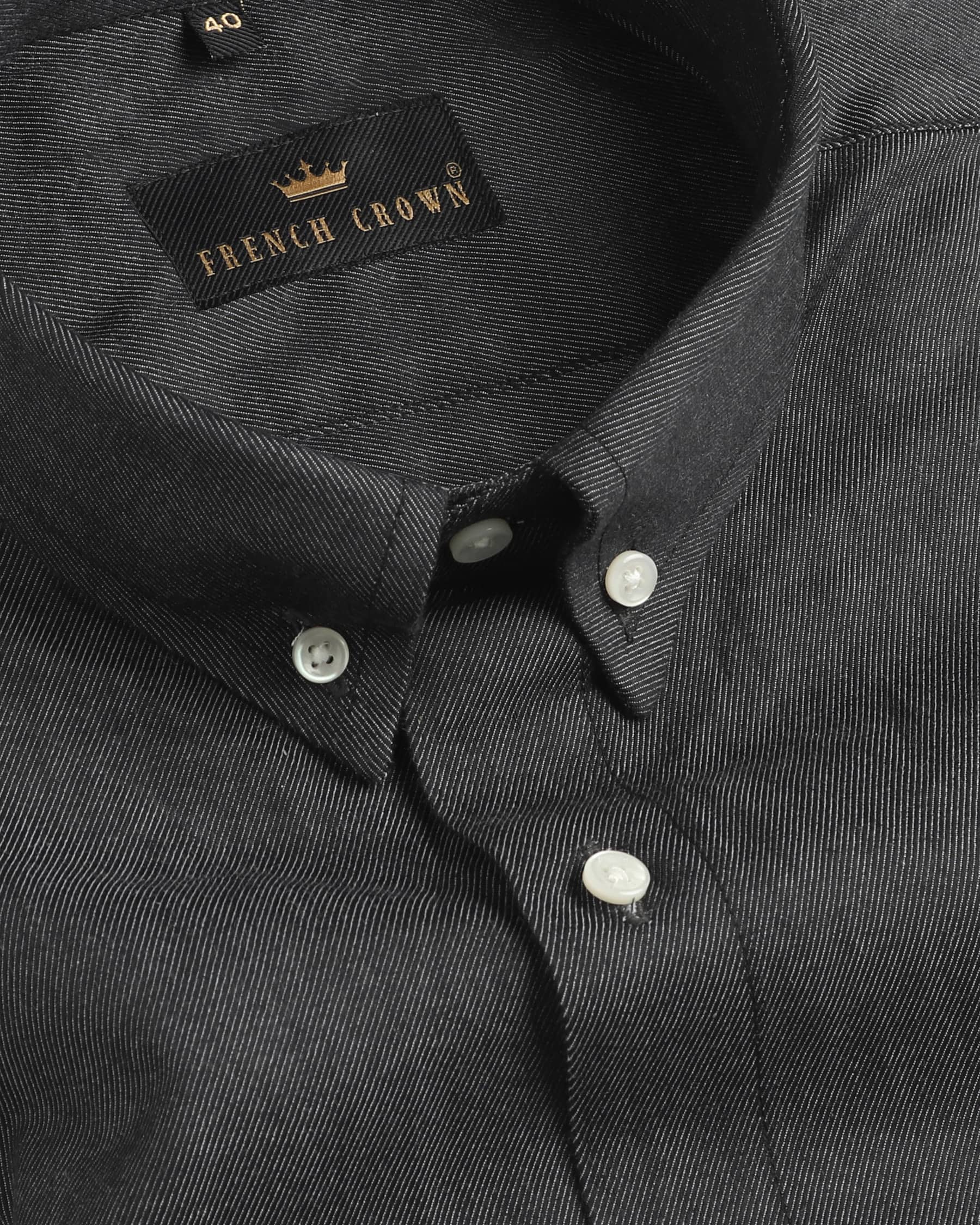 Coal black Premium Cotton Shirt 4058-BD-39, 4058-BD-H-42, 4058-BD-48, 4058-BD-H-39, 4058-BD-42, 4058-BD-H-48, 4058-BD-50, 4058-BD-H-50, 4058-BD-52, 4058-BD-40, 4058-BD-H-40, 4058-BD-38, 4058-BD-44, 4058-BD-H-44, 4058-BD-46, 4058-BD-H-46, 4058-BD-H-52, 4058-BD-H-38