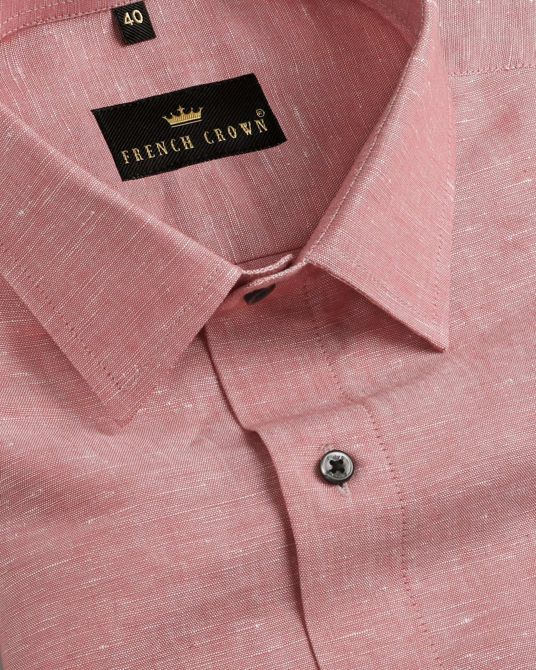 Rust Red Luxurious Linen Shirt 4195-BLK-H-38, 4195-BLK-39, 4195-BLK-H-39, 4195-BLK-H-40, 4195-BLK-H-42, 4195-BLK-44, 4195-BLK-H-44, 4195-BLK-H-46, 4195-BLK-48, 4195-BLK-H-50, 4195-BLK-52, 4195-BLK-H-52, 4195-BLK-42, 4195-BLK-H-48, 4195-BLK-38, 4195-BLK-40, 4195-BLK-46, 4195-BLK-50