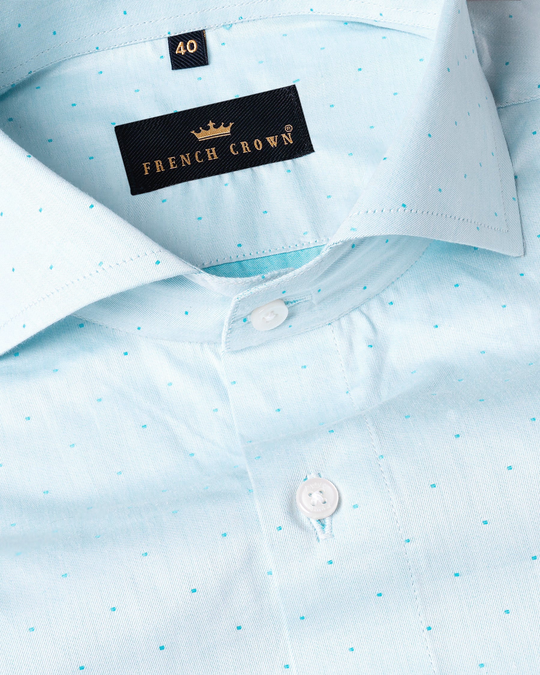 Botticelli Light Blue Dobby Textured Premium Giza Cotton Shirt 4480-H-44, 4480-H-38, 4480-39, 4480-H-39, 4480-40, 4480-H-40, 4480-H-42, 4480-42, 4480-44, 4480-46, 4480-H-46, 4480-48, 4480-H-48, 4480-50, 4480-H-50, 4480-52, 4480-H-52, 4480-38