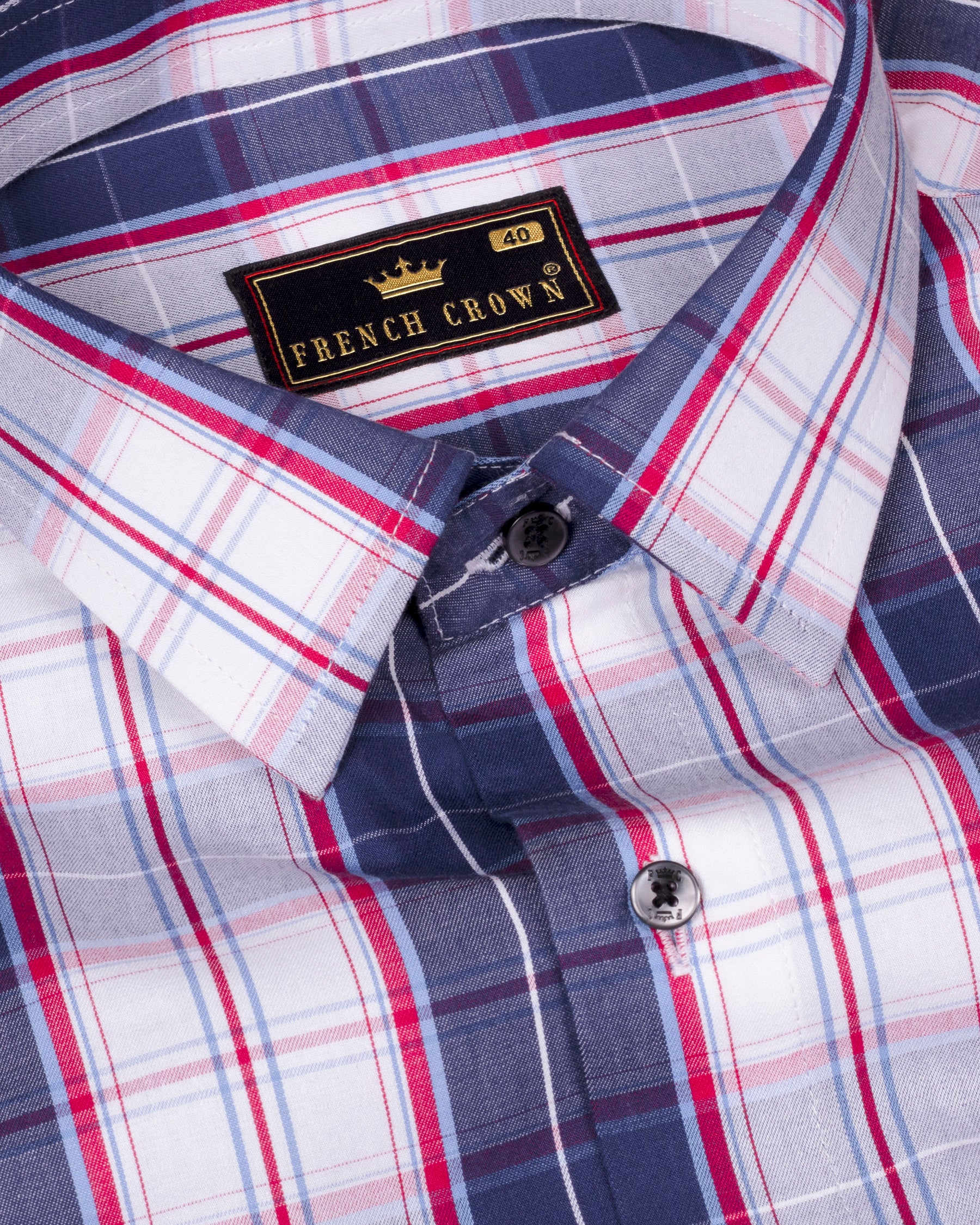 Gun Powder Blue Plaid Premium Cotton Shirt 4573-BLK-40, 4573-BLK-H-40, 4573-BLK-46, 4573-BLK-H-46, 4573-BLK-48, 4573-BLK-H-52, 4573-BLK-38, 4573-BLK-H-38, 4573-BLK-39, 4573-BLK-H-39, 4573-BLK-42, 4573-BLK-H-44, 4573-BLK-50, 4573-BLK-H-42, 4573-BLK-44, 4573-BLK-H-48, 4573-BLK-H-50, 4573-BLK-52