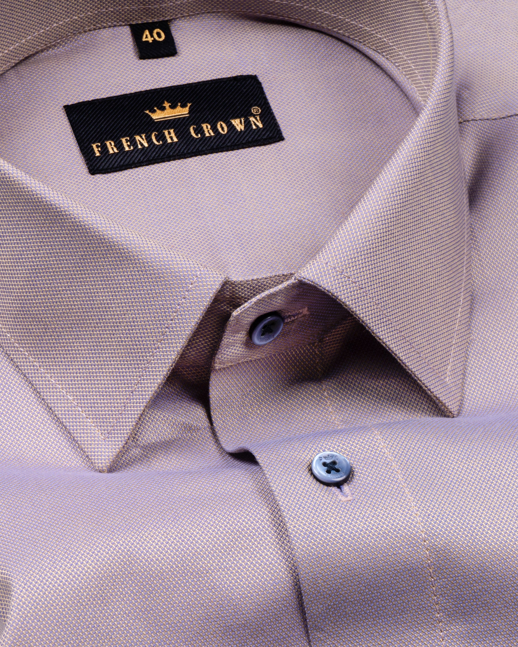 Amethyst Smoke Cream Two-tone Oxford Giza Cotton Shirt 4659-BLE-46, 4659-BLE-50, 4659-BLE-H-50, 4659-BLE-52, 4659-BLE-42, 4659-BLE-H-48, 4659-BLE-38, 4659-BLE-H-38, 4659-BLE-39, 4659-BLE-H-39, 4659-BLE-40, 4659-BLE-H-40, 4659-BLE-H-42, 4659-BLE-44, 4659-BLE-H-44, 4659-BLE-H-46, 4659-BLE-48, 4659-BLE-H-52