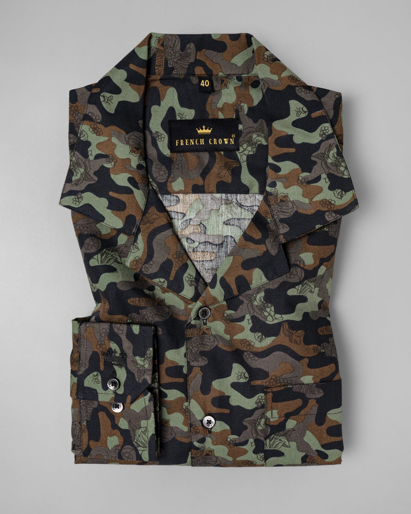 Multicolour Camouflage Flower Printed Premium Cotton Shirt 4747-CC-BLK-38, 4747-CC-BLK-H-38, 4747-CC-BLK-H-39, 4747-CC-BLK-40, 4747-CC-BLK-H-40, 4747-CC-BLK-42, 4747-CC-BLK-H-42, 4747-CC-BLK-44, 4747-CC-BLK-H-44, 4747-CC-BLK-H-46, 4747-CC-BLK-48, 4747-CC-BLK-H-48, 4747-CC-BLK-50, 4747-CC-BLK-H-50, 4747-CC-BLK-52, 4747-CC-BLK-H-52, 4747-CC-BLK-39, 4747-CC-BLK-46