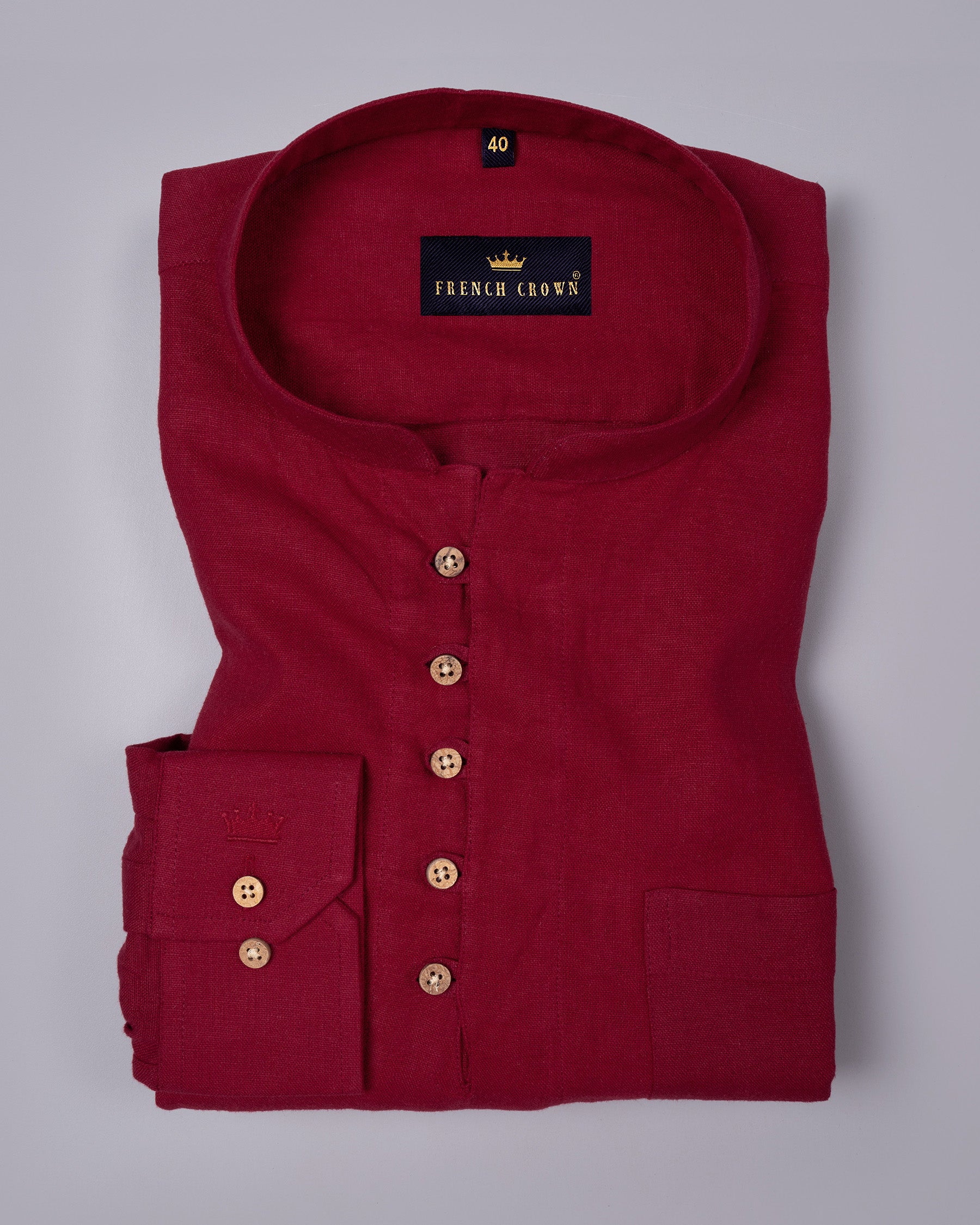 Merlot Red Mandarin Collared Luxurious Linen Kurta Shirt 4781-KS-H-50, 4781-KS-52, 4781-KS-38, 4781-KS-H-38, 4781-KS-39, 4781-KS-H-39, 4781-KS-40, 4781-KS-H-46, 4781-KS-50, 4781-KS-48, 4781-KS-H-48, 4781-KS-H-40, 4781-KS-42, 4781-KS-H-42, 4781-KS-44, 4781-KS-H-44, 4781-KS-46, 4781-KS-H-52